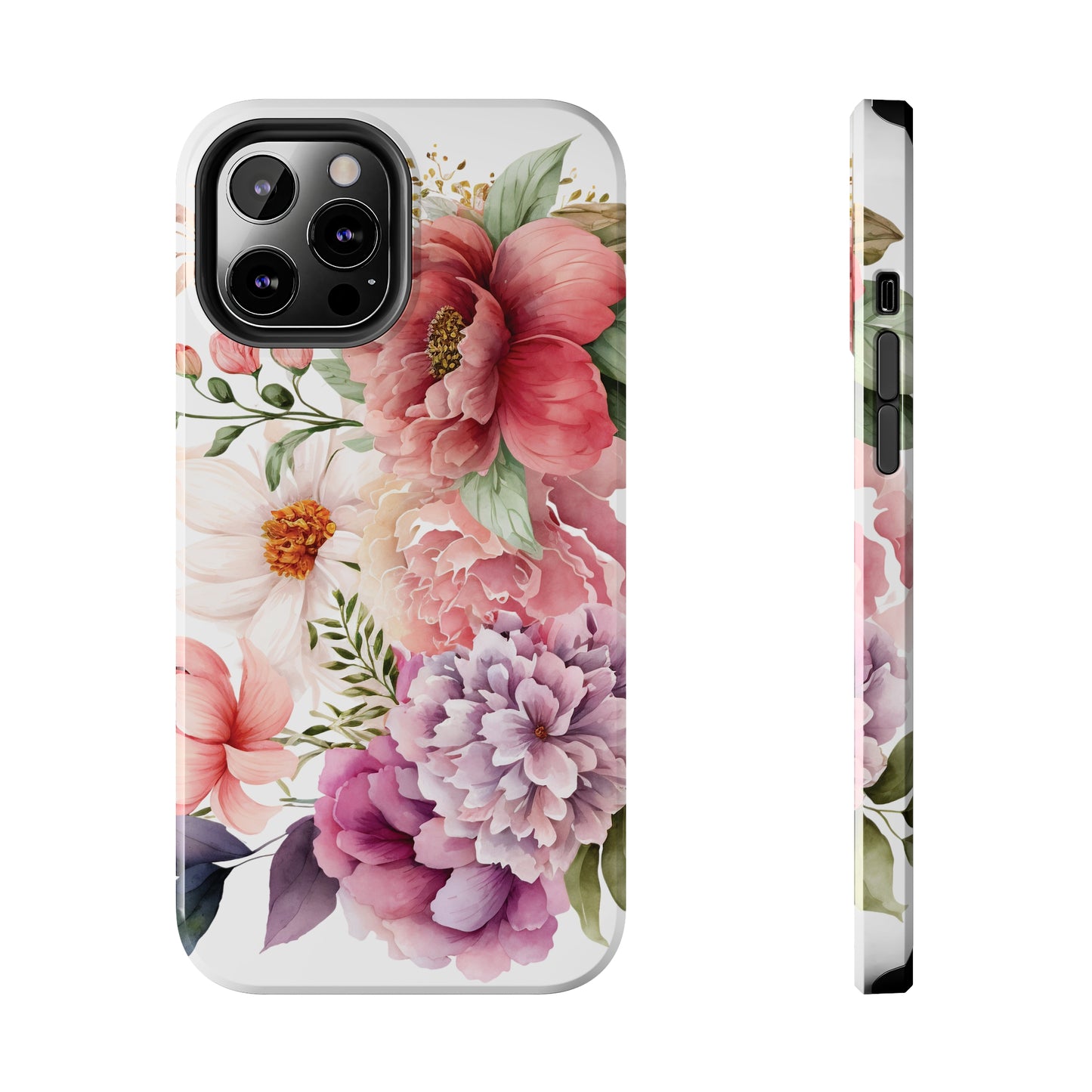 Tough Phone Cases: Watercolor Flower