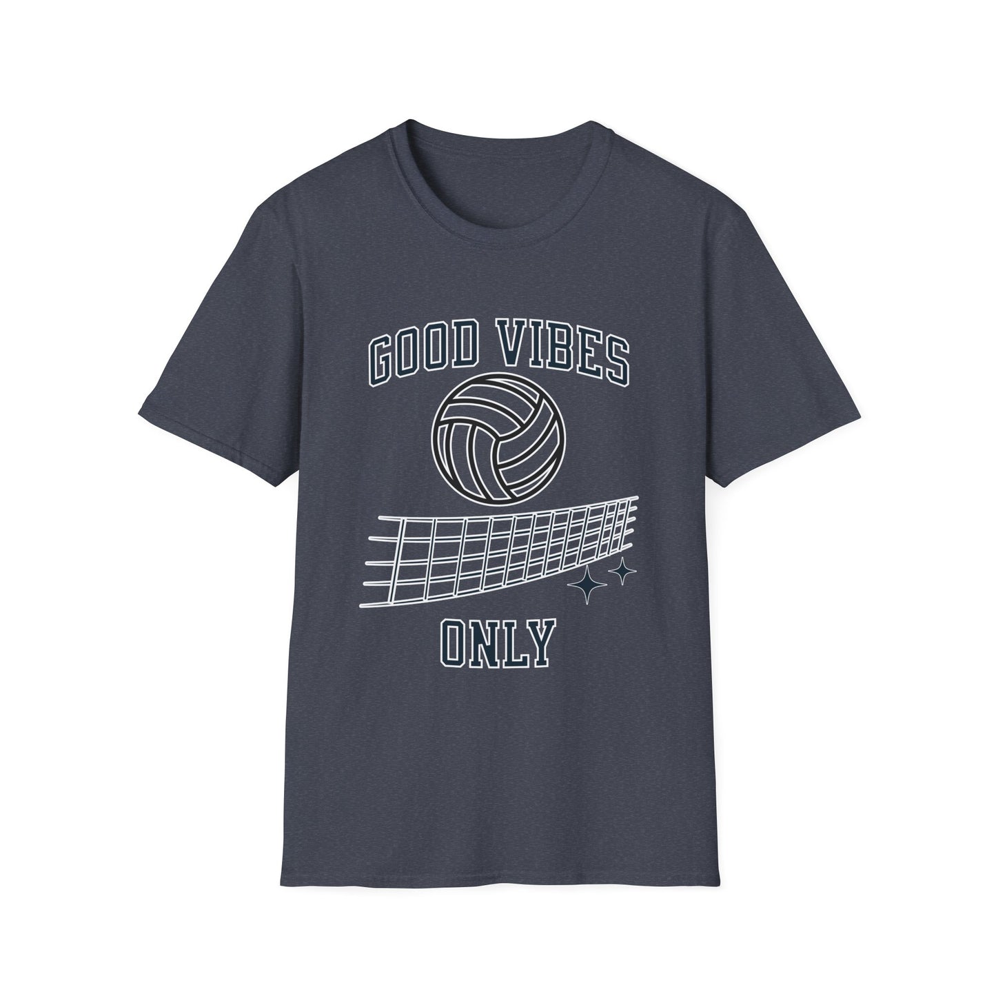 Good Vibes Only Volleyball T-Shirt