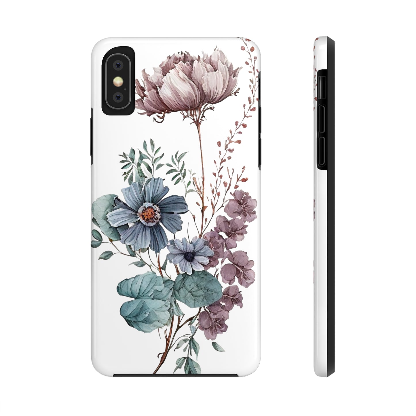 Tough Phone Cases: Watercolor Flower