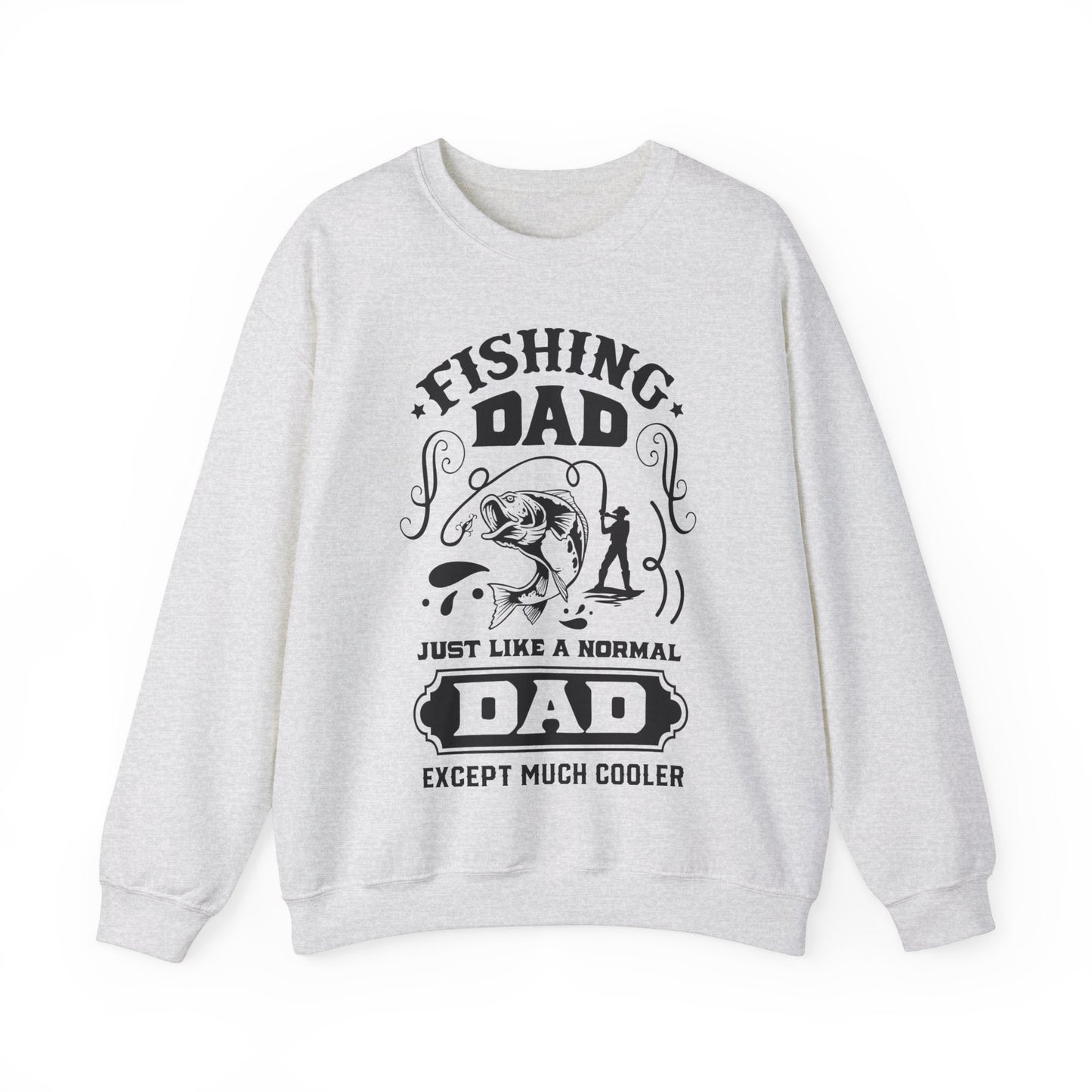 Fishing dad - Unisex Heavy Blend™ Crewneck Sweatshirt