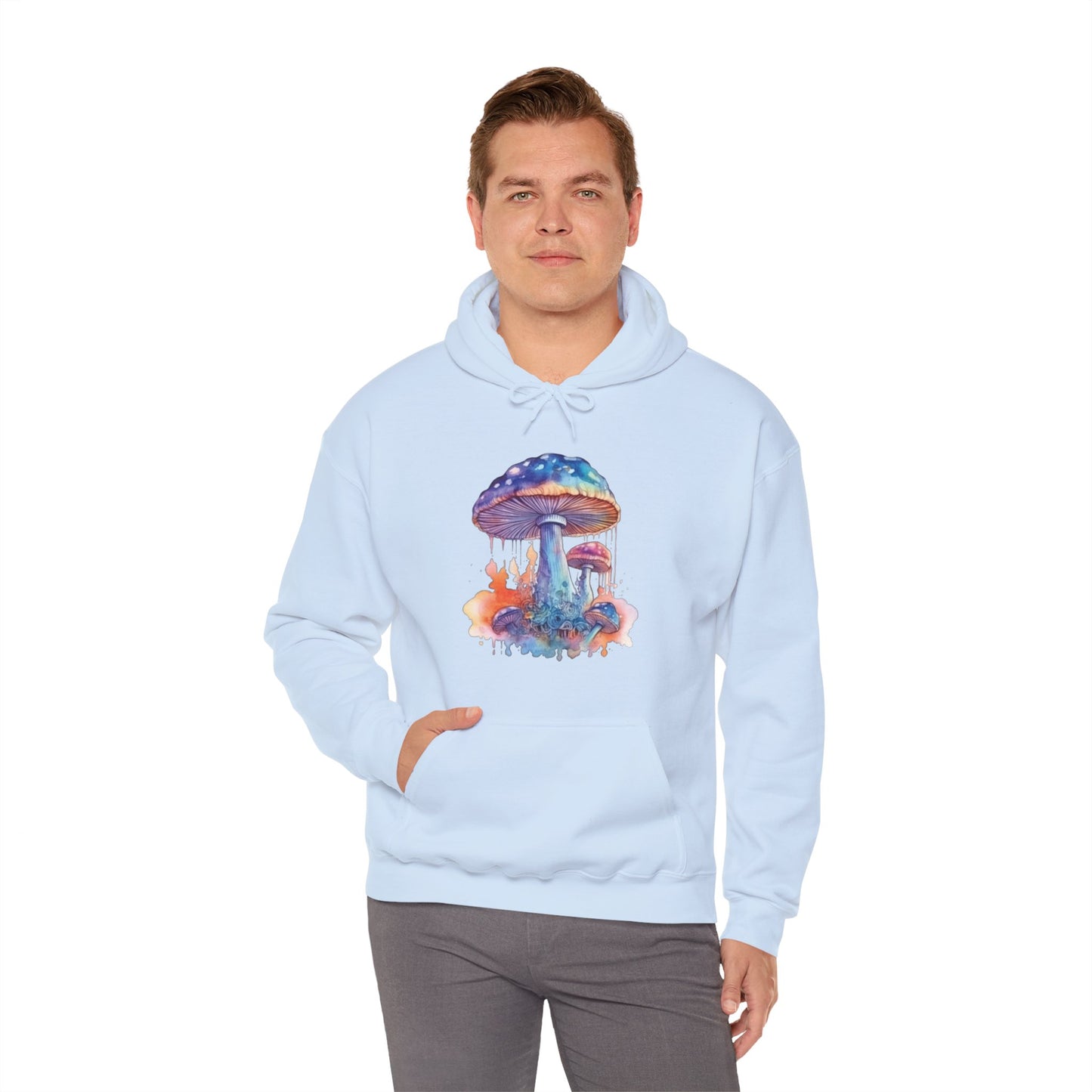 Mushroom1 - Unisex Heavy Blend™ Hooded Sweatshirt