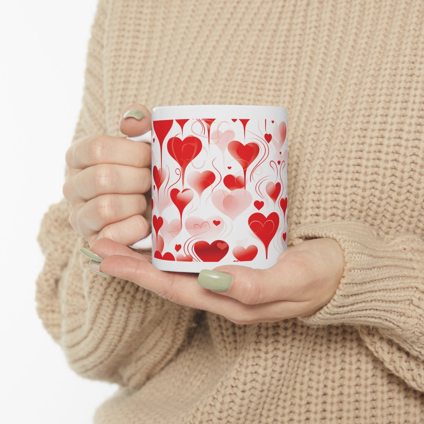 Valentine's Heart: Ceramic Mug 11oz