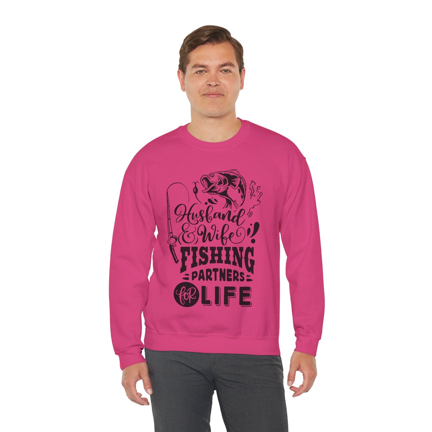 Husband and wife - Unisex Heavy Blend™ Crewneck Sweatshirt