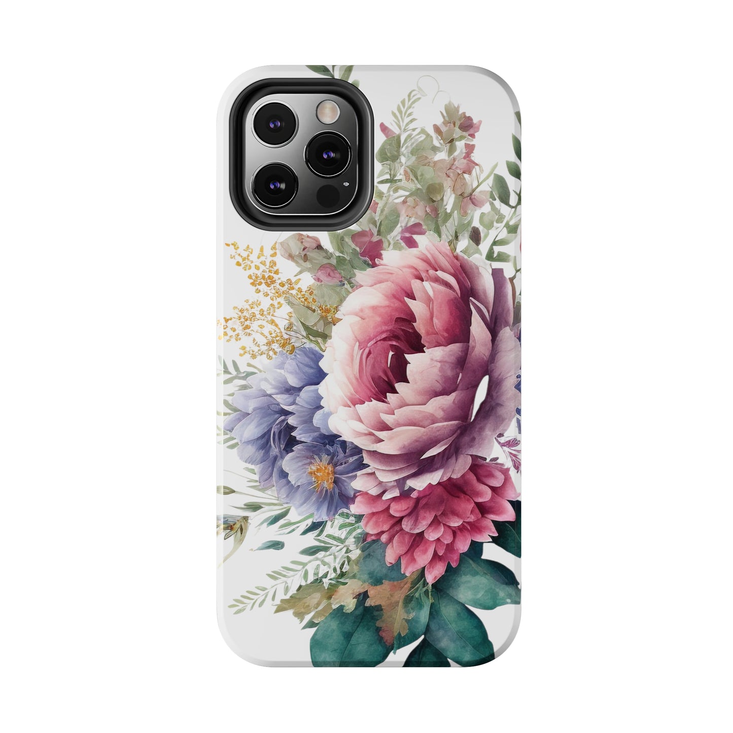 Tough Phone Cases: Watercolor Flower