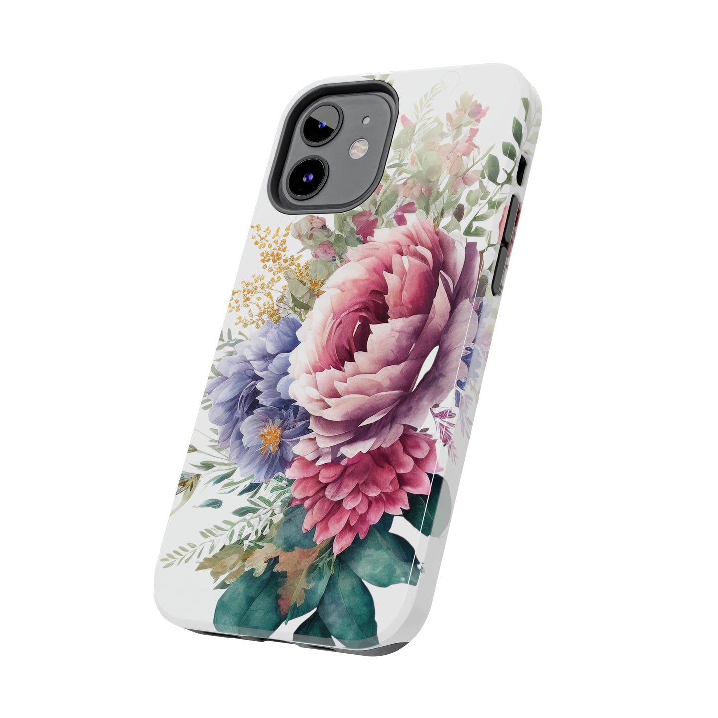 Tough Phone Cases: Watercolor Flower