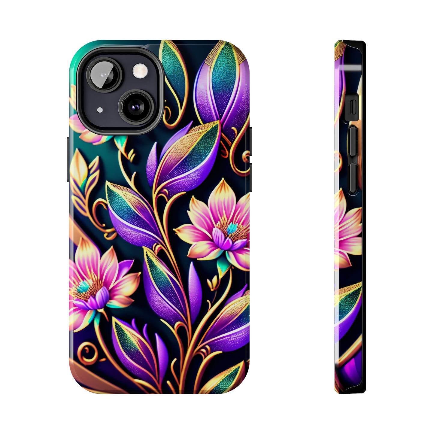 Tough Phone Cases: Fantasy flower