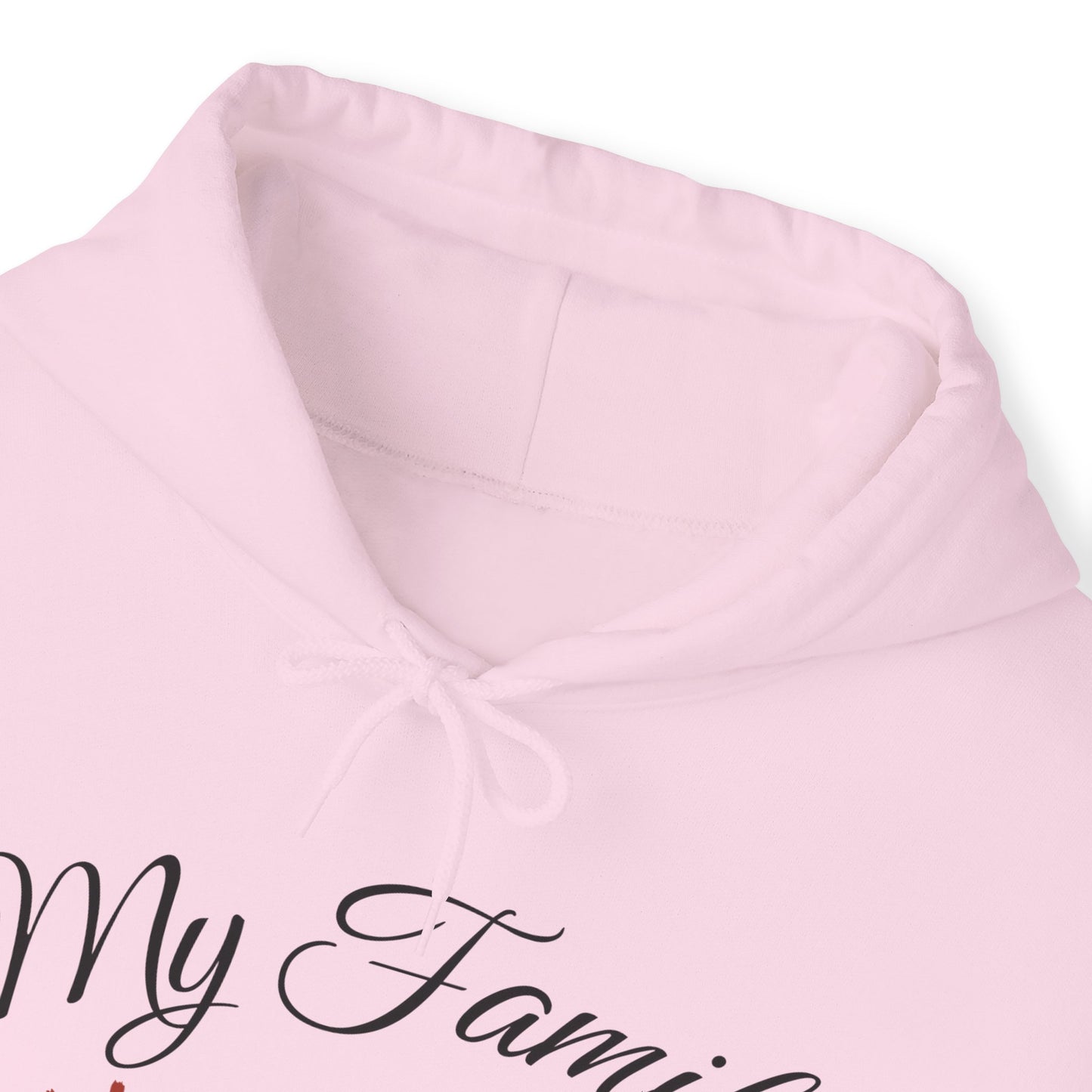 My Family Is My Valentine - Unisex Heavy Blend™ Hooded Sweatshirt