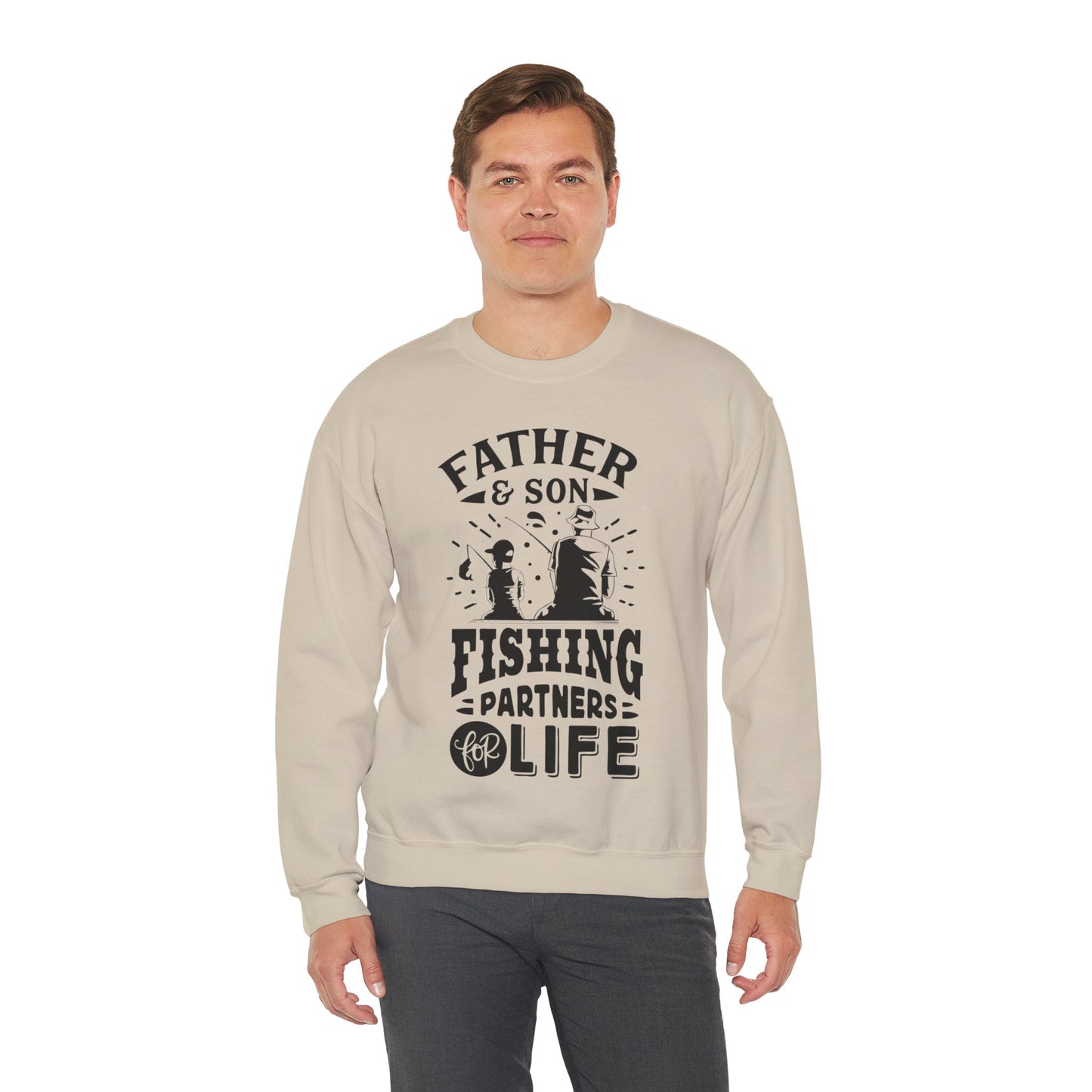 Father and son for life - Unisex Heavy Blend™ Crewneck Sweatshirt