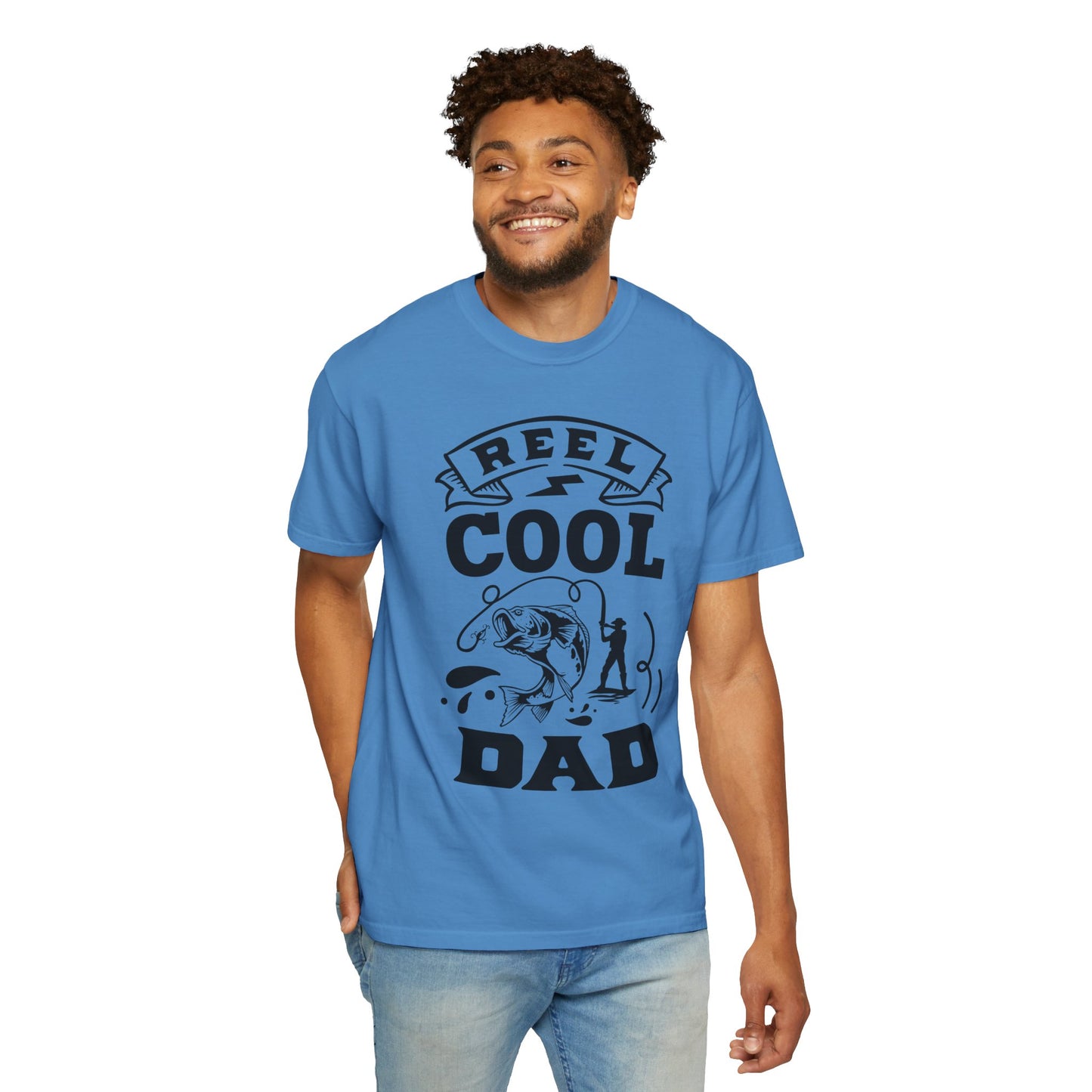 Reel cool dad: Unisex Garment-Dyed T-shirt