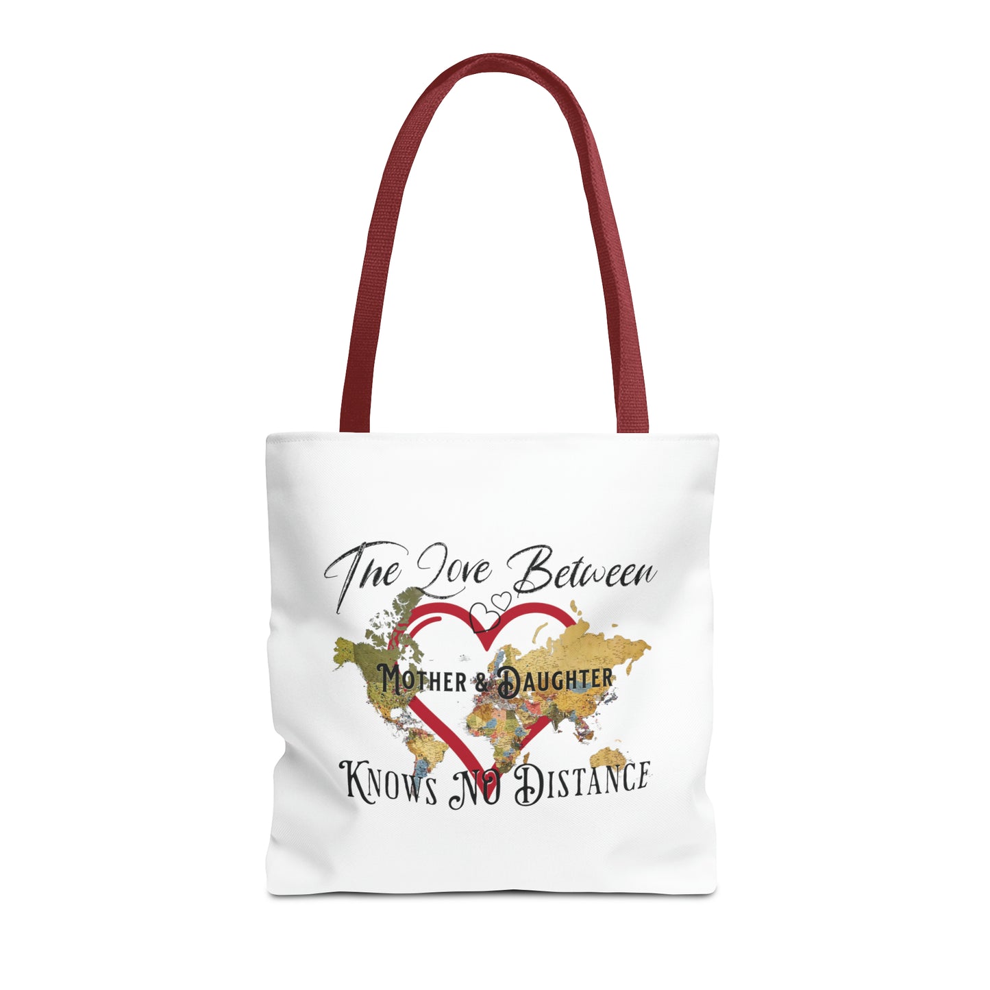 The love between mother and daughter knows no distance - Tote Bag (AOP)