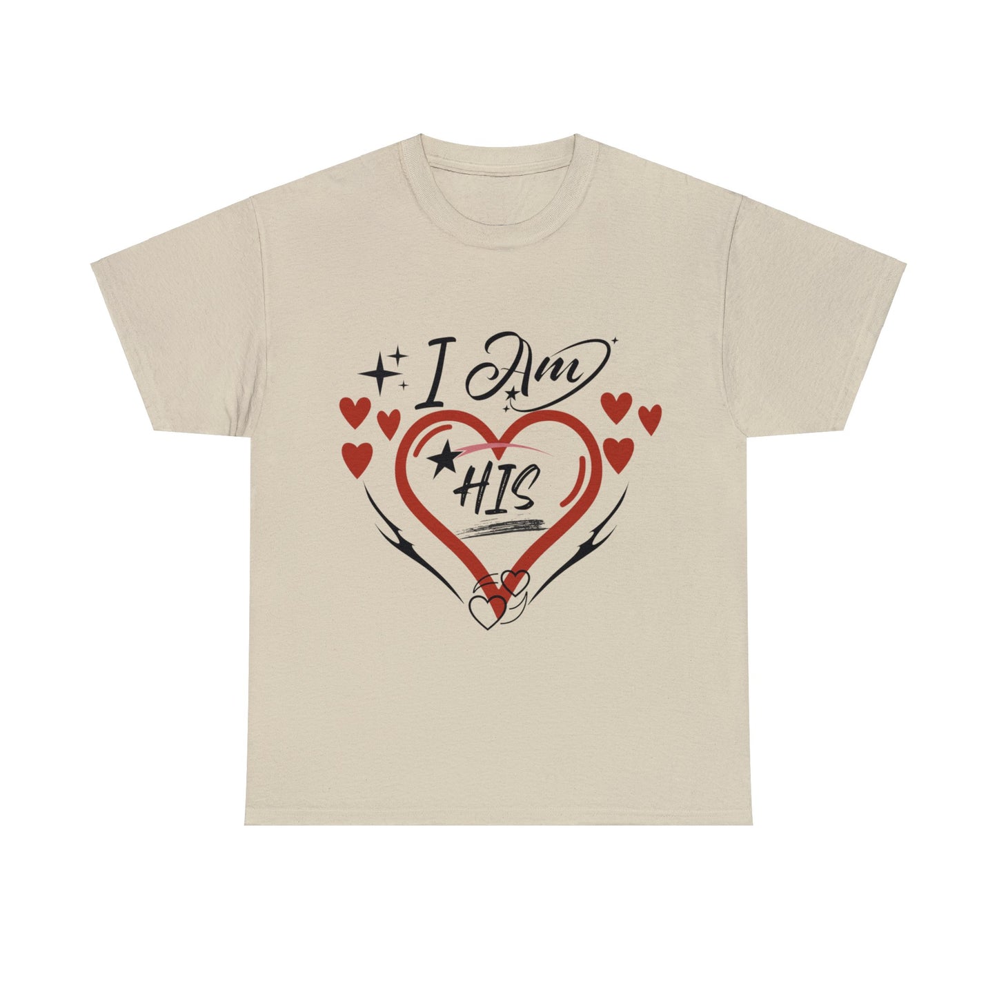 Valentine: I Am His - Unisex Heavy Cotton Tee