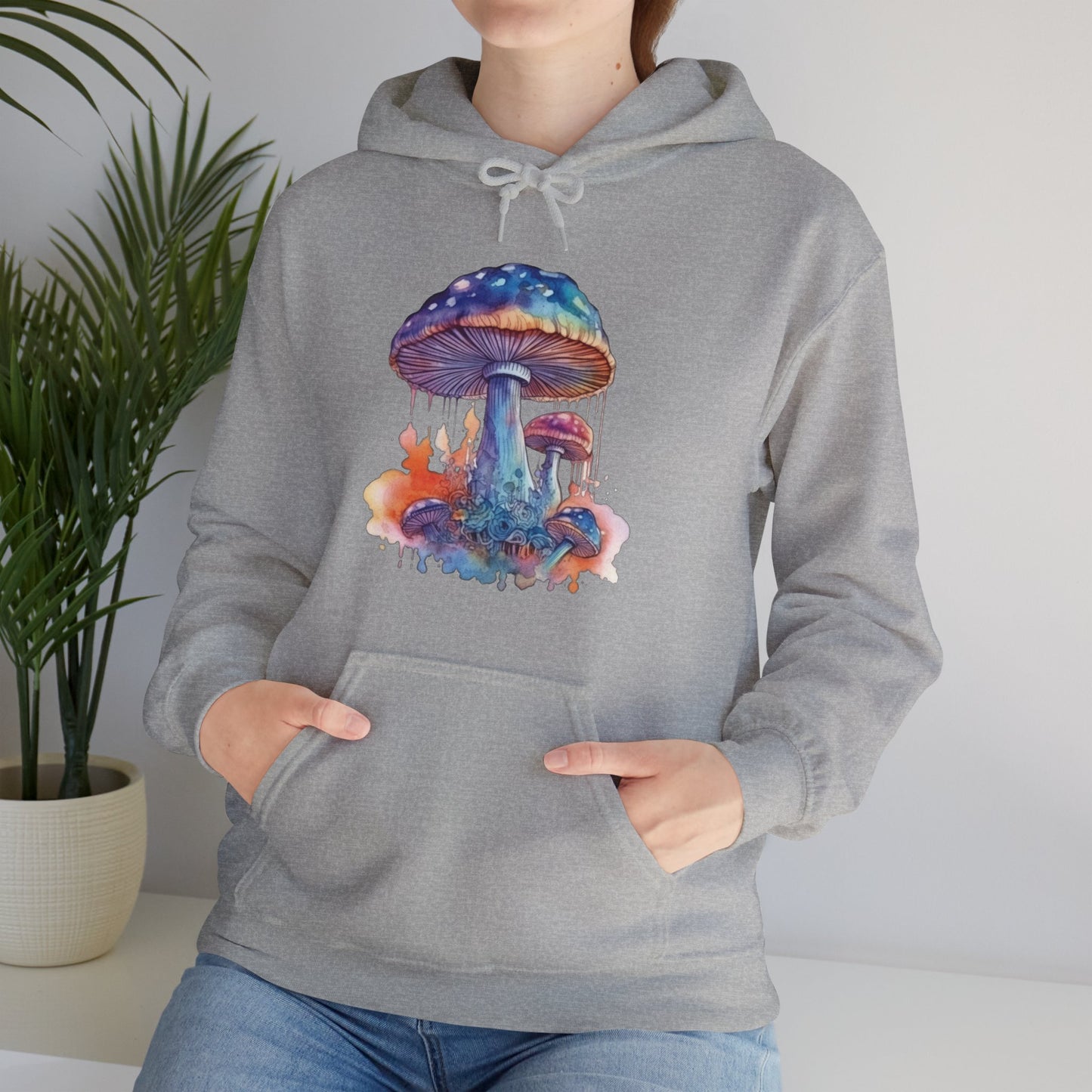 Mushroom1 - Unisex Heavy Blend™ Hooded Sweatshirt