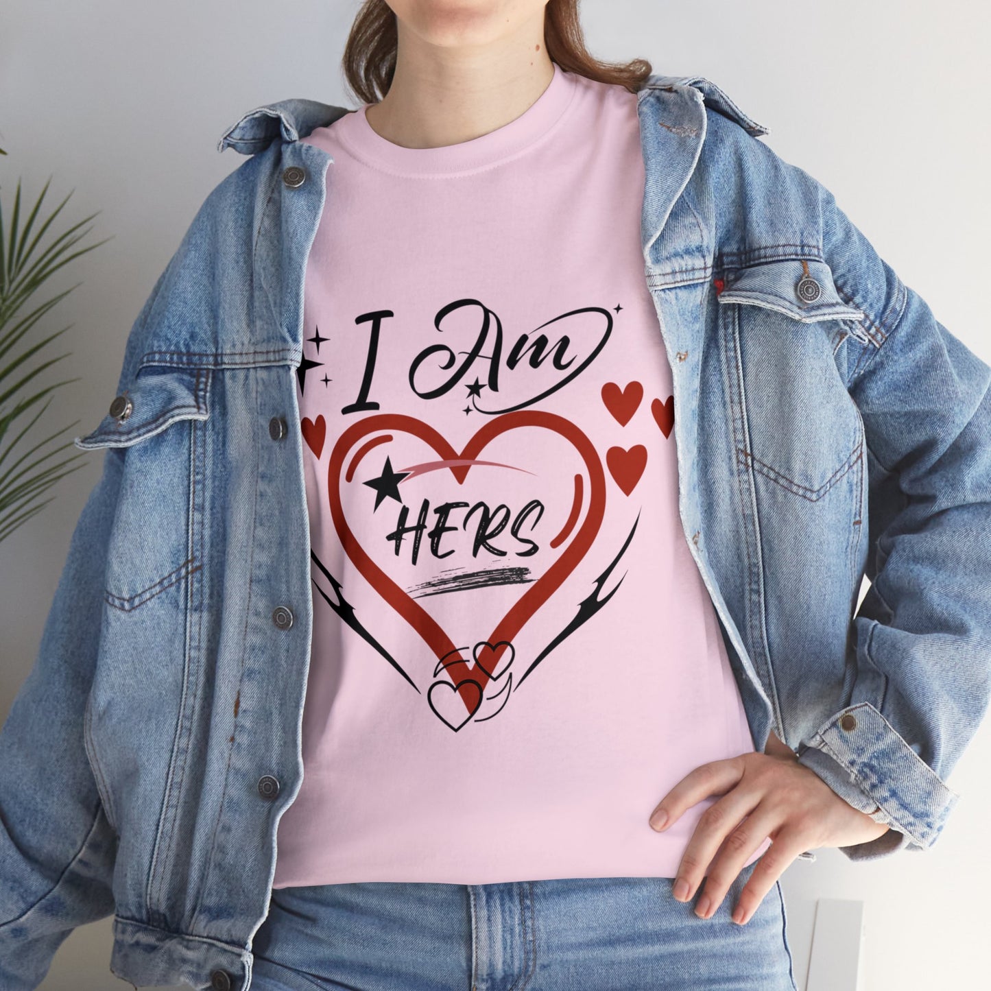 Valentine: I Am Hers - Unisex Heavy Cotton Tee