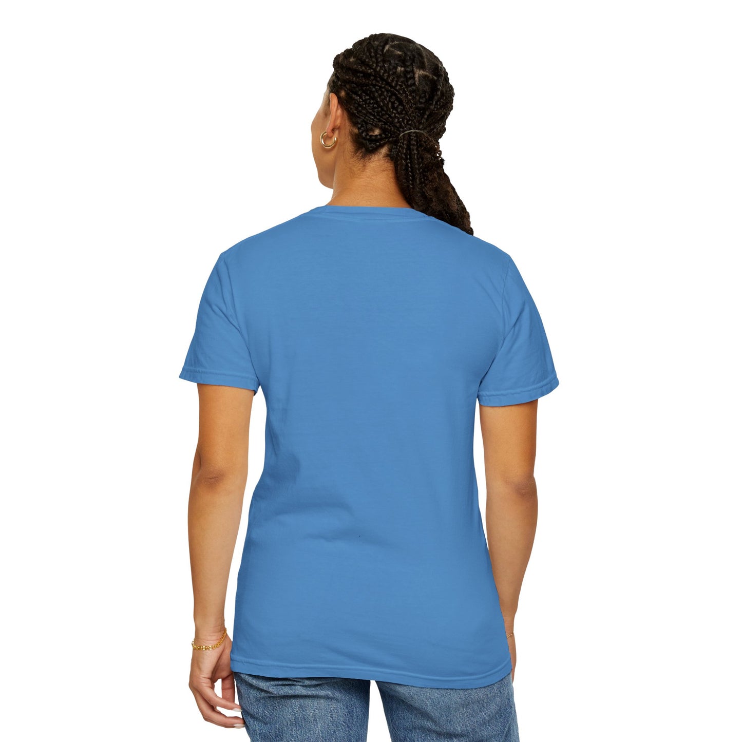 Fisherman lives here: Unisex Garment-Dyed T-shirt