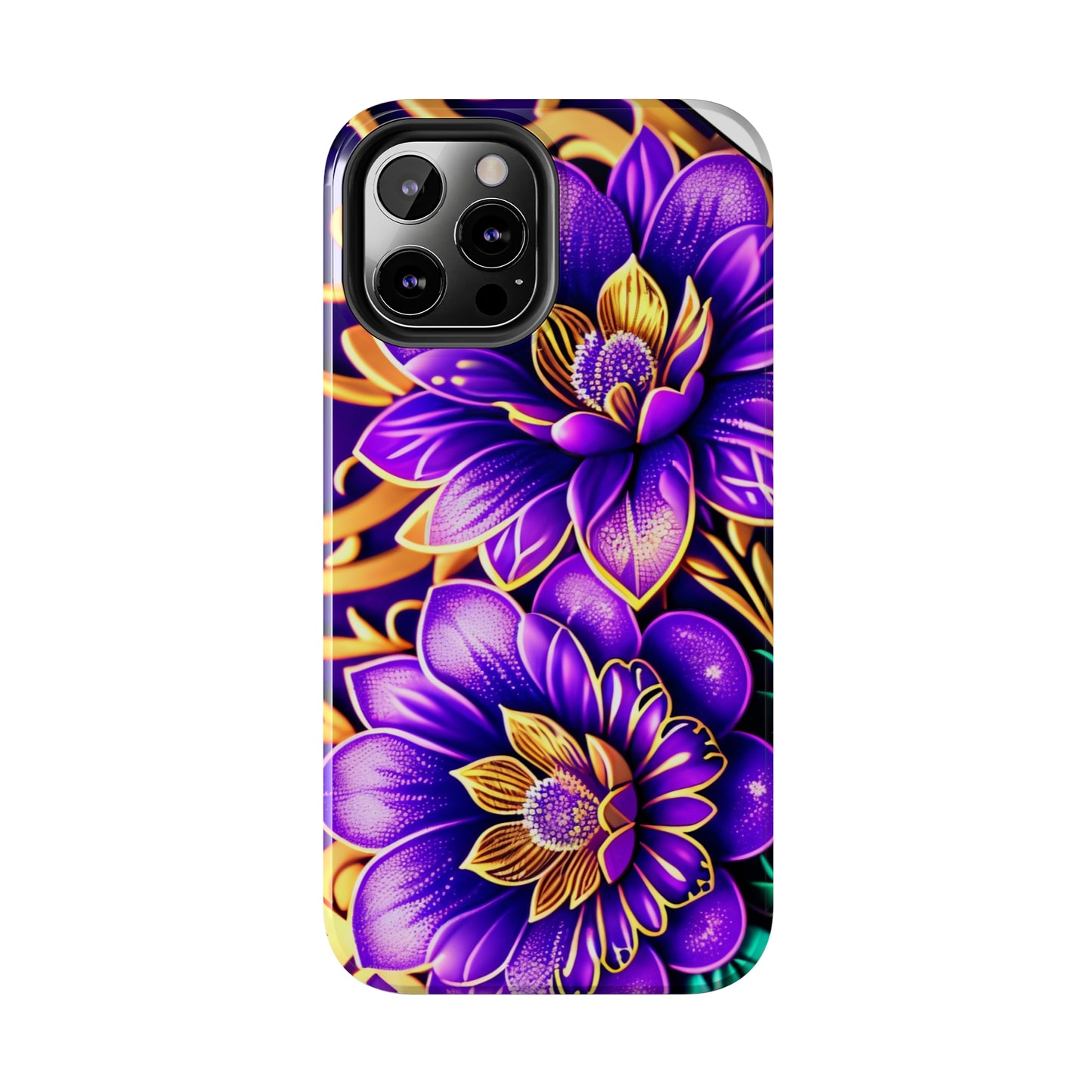 Tough Phone Cases: Fantasy Blossom Flowers