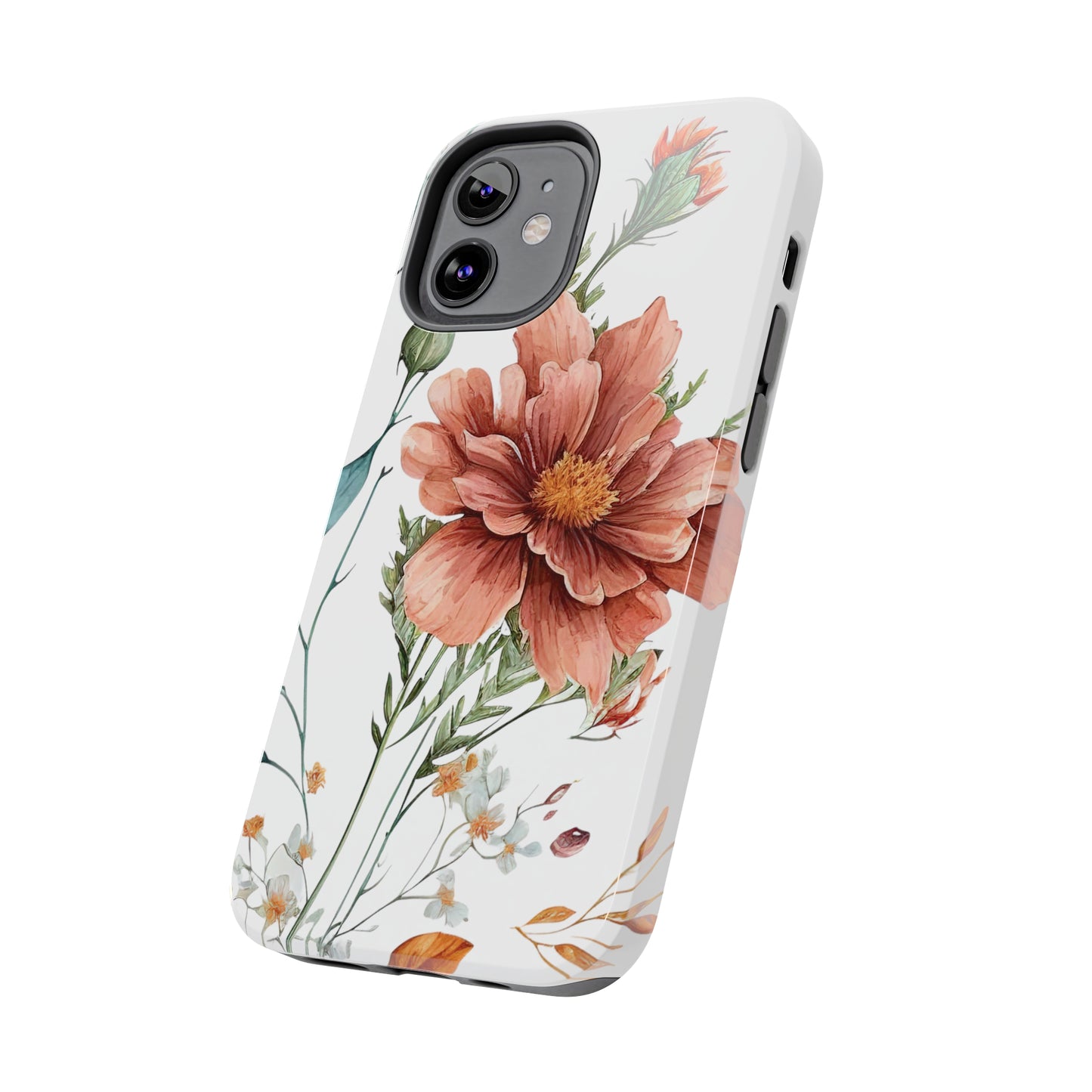 Tough Phone Cases: Watercolor Flower