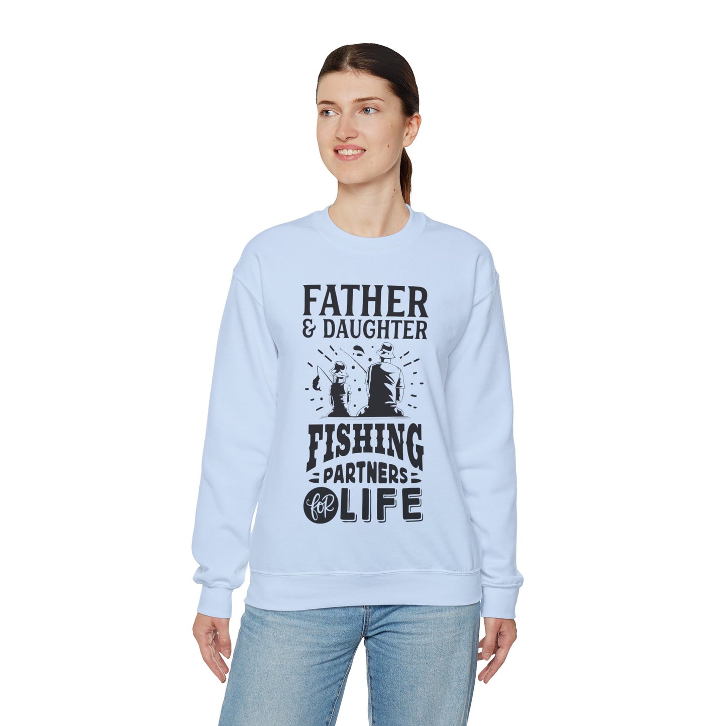 Father and Daughter for life - Unisex Heavy Blend™ Crewneck Sweatshirt