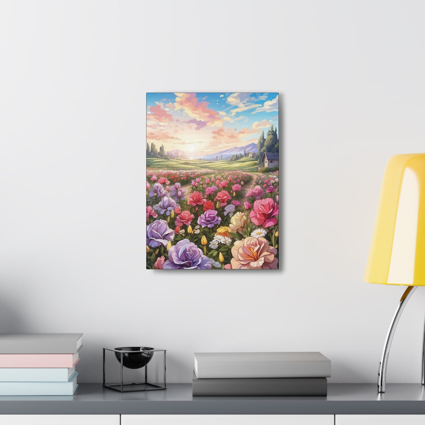 Flower Farm: Canvas Gallery Wraps