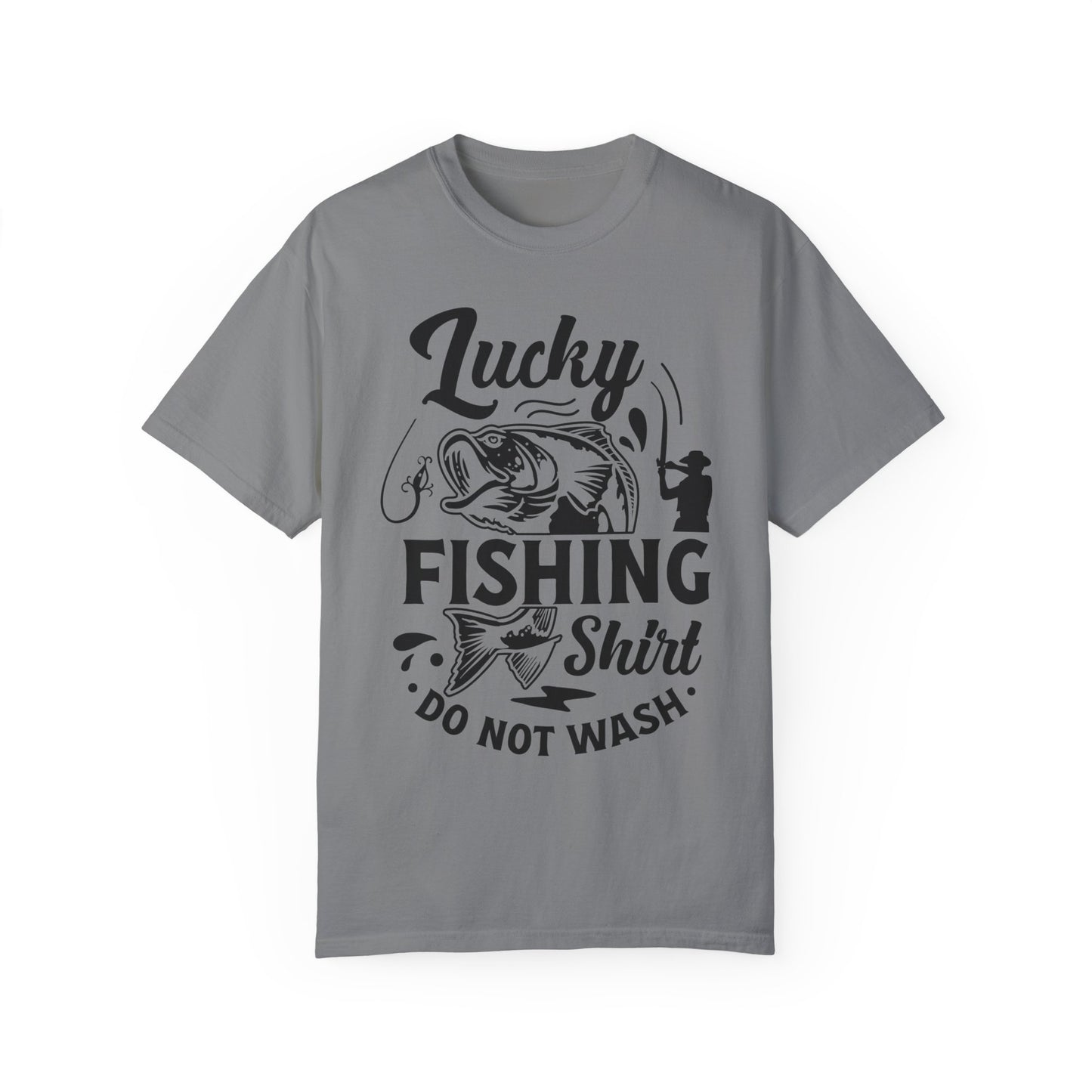 Lucky fishing shirt: Unisex Garment-Dyed T-shirt