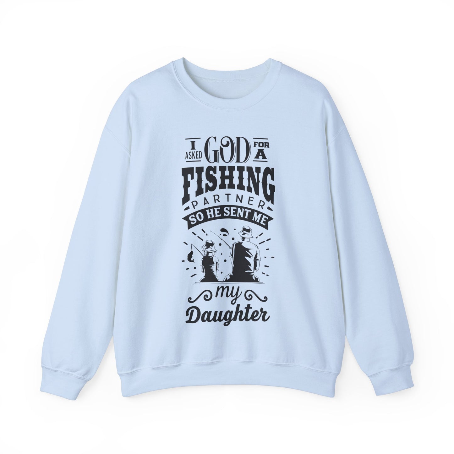 Father and daughter - Unisex Heavy Blend™ Crewneck Sweatshirt