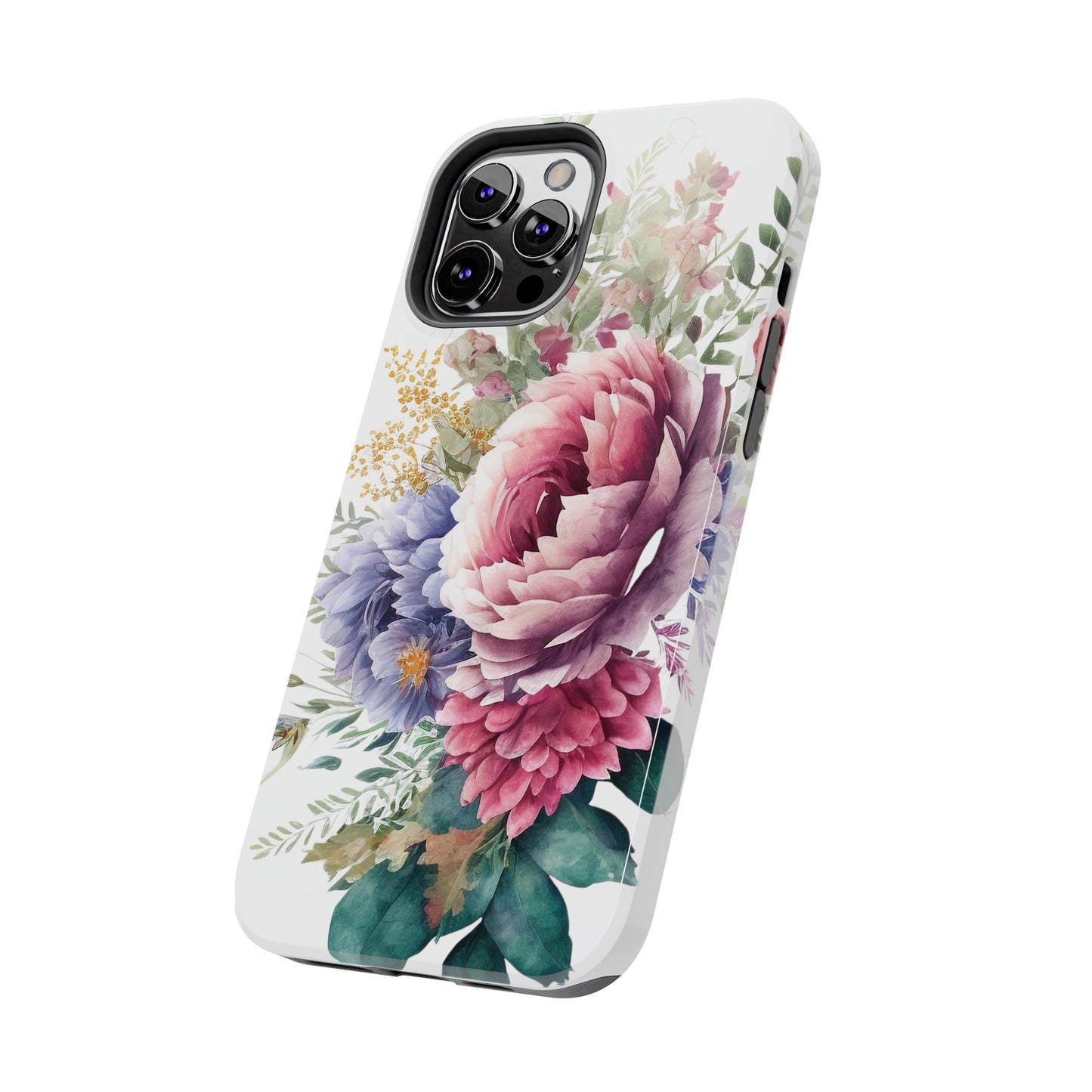 Tough Phone Cases: Watercolor Flower