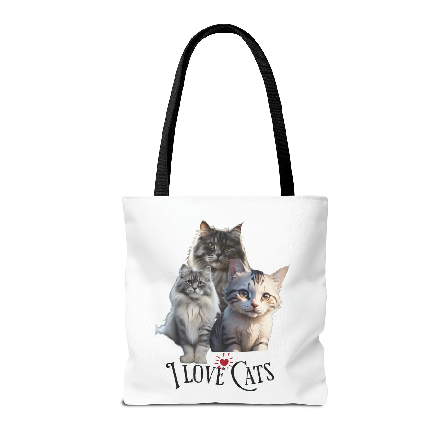 I love Cats - Tote Bag (AOP)