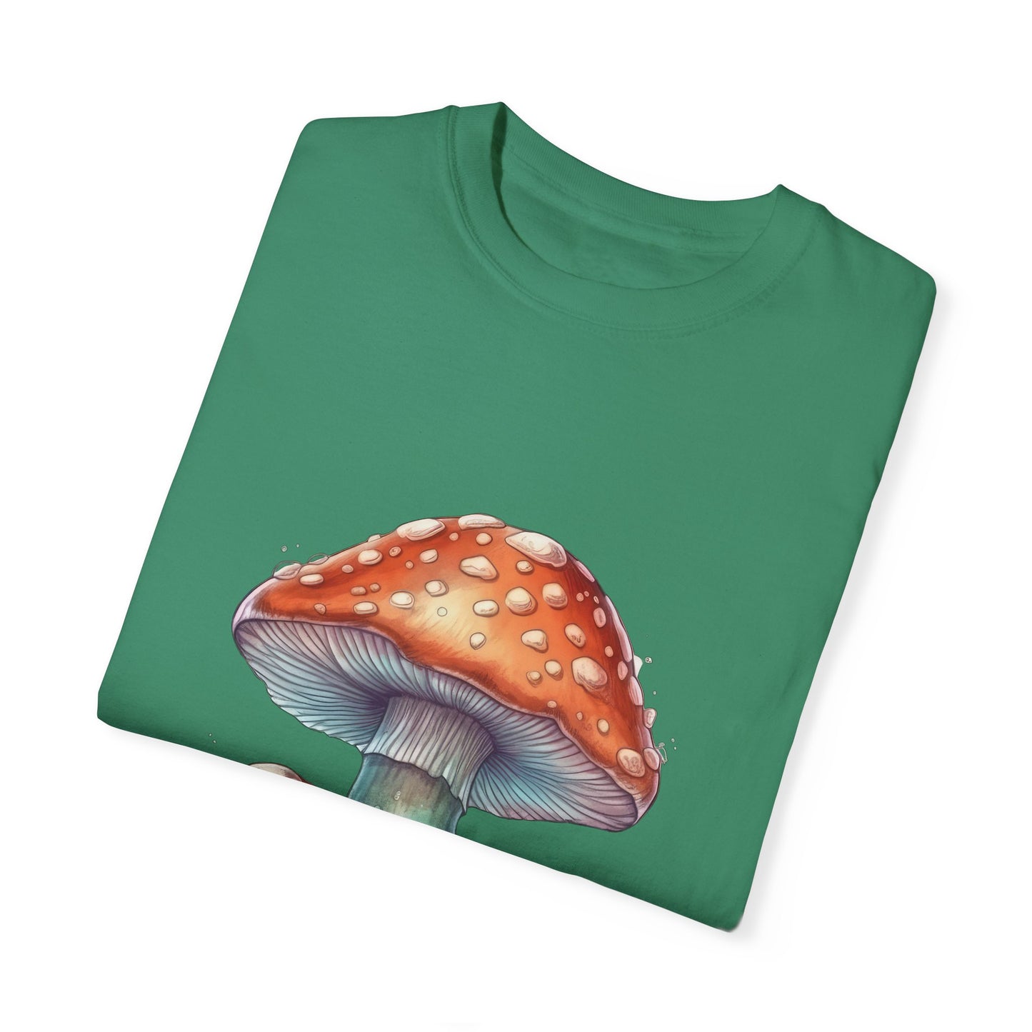 Fantasy Mushroom-27: Unisex Garment-Dyed T-shirt