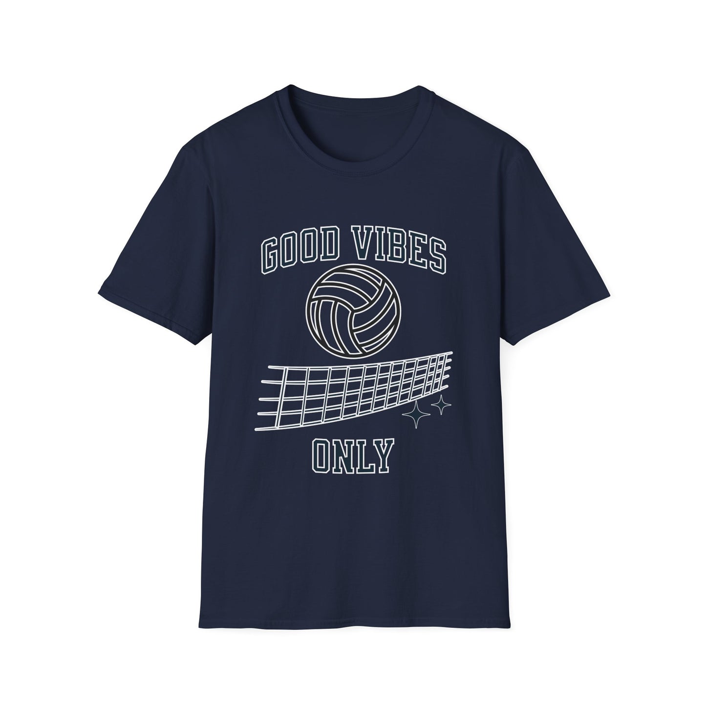 Good Vibes Only Volleyball T-Shirt