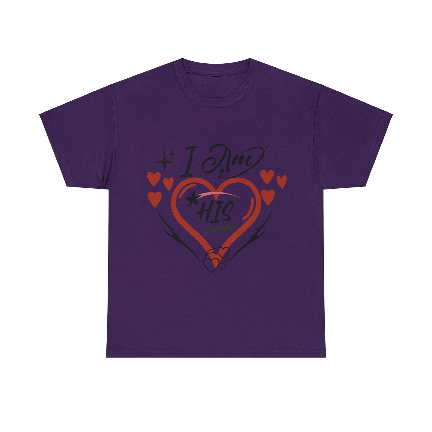 Valentine: I Am His - Unisex Heavy Cotton Tee