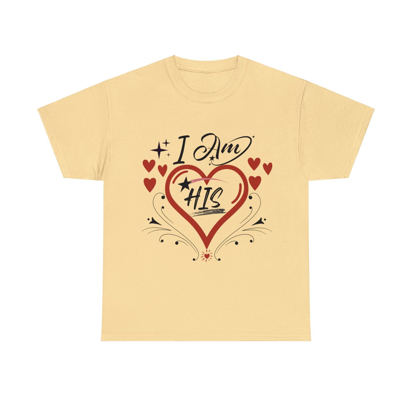 Valentine: I Am His1 - Unisex Heavy Cotton Tee