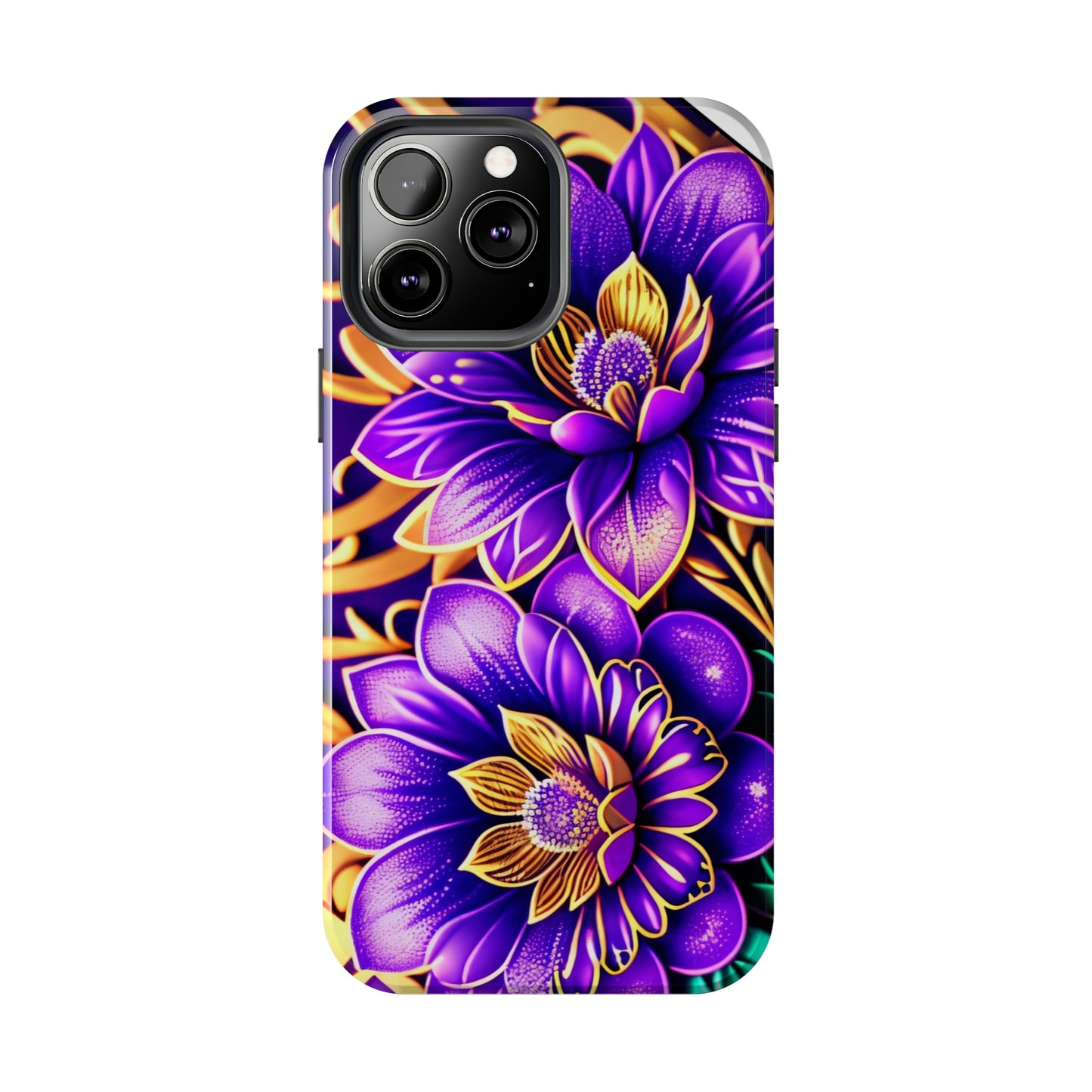 Tough Phone Cases: Fantasy Blossom Flowers