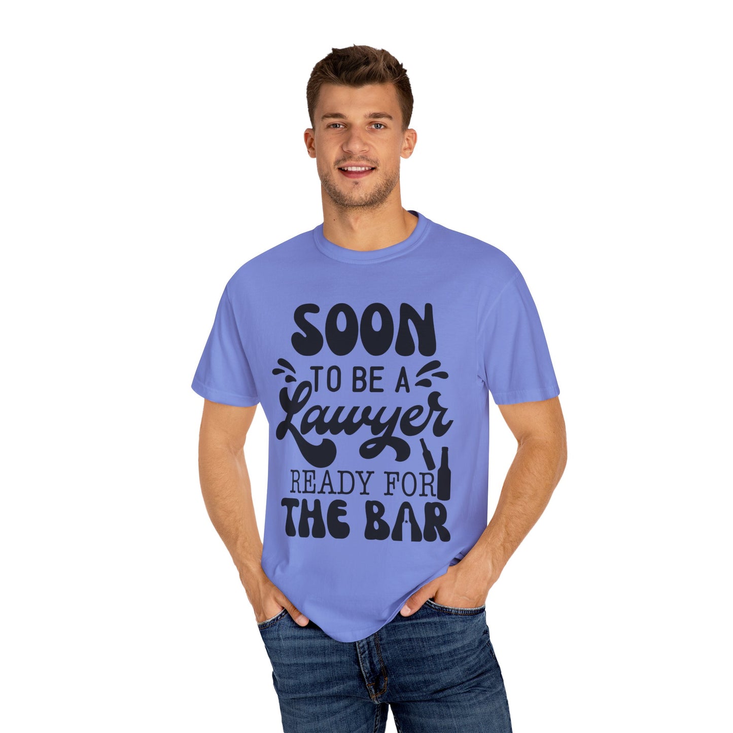 Soon to be a lawyer - Unisex Garment-Dyed T-shirt
