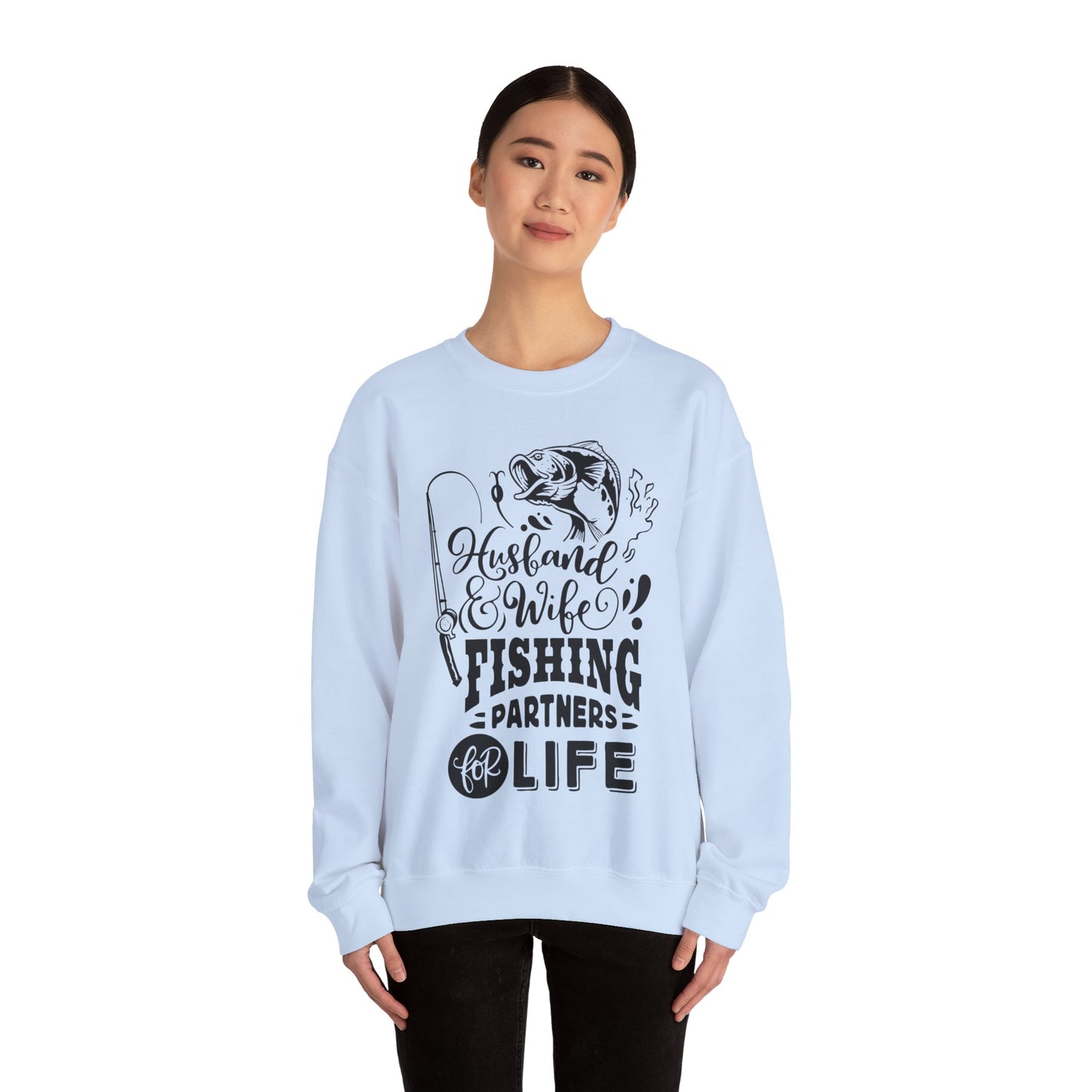 Husband and wife - Unisex Heavy Blend™ Crewneck Sweatshirt