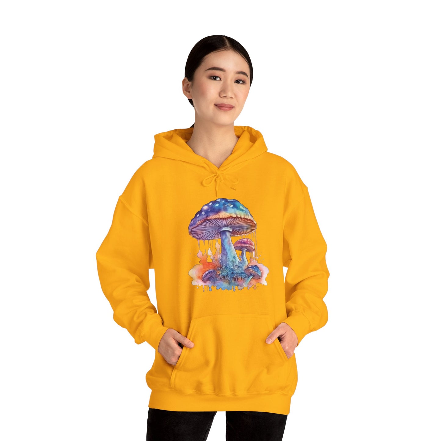 Mushroom1 - Unisex Heavy Blend™ Hooded Sweatshirt