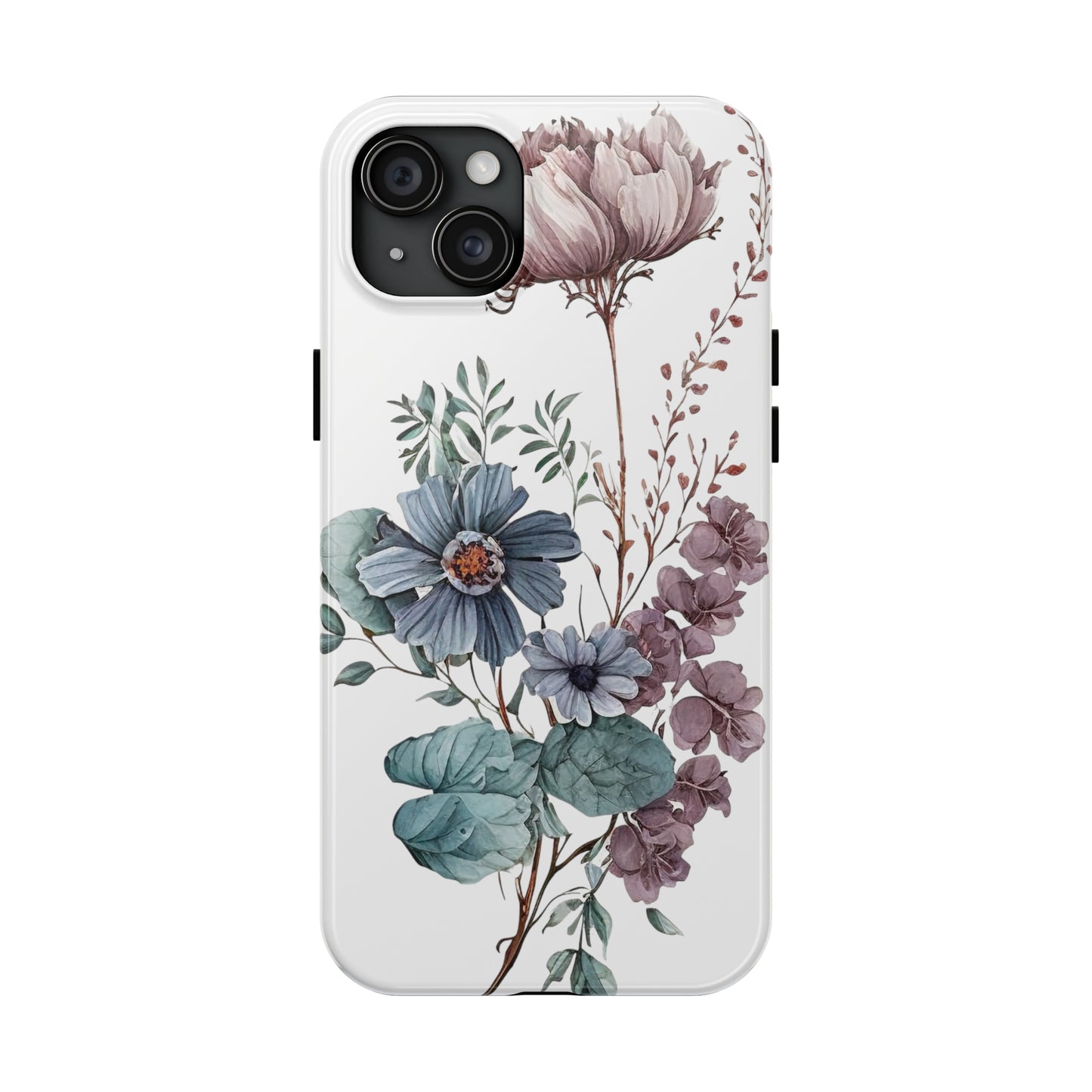 Tough Phone Cases: Watercolor Flower