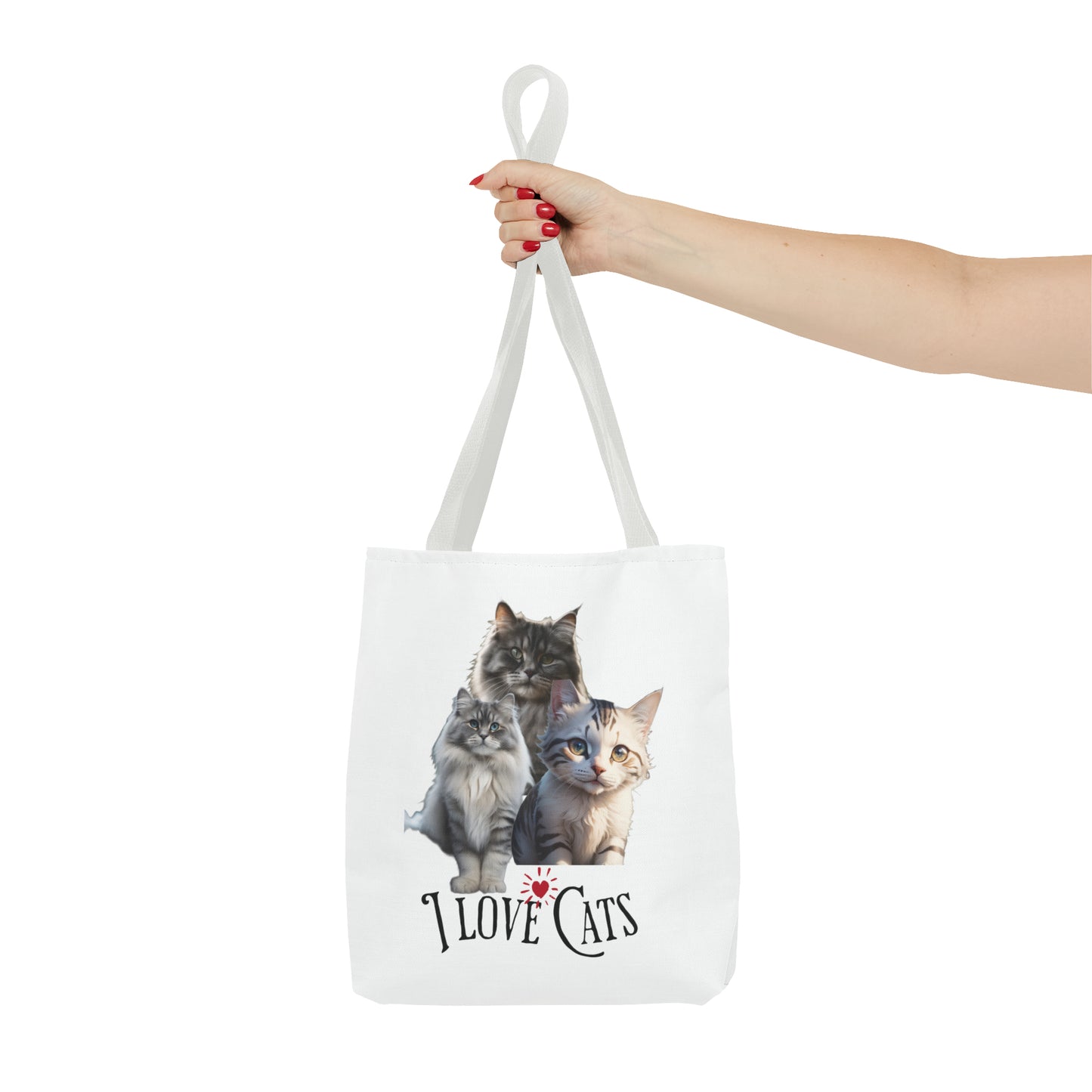 I love Cats - Tote Bag (AOP)