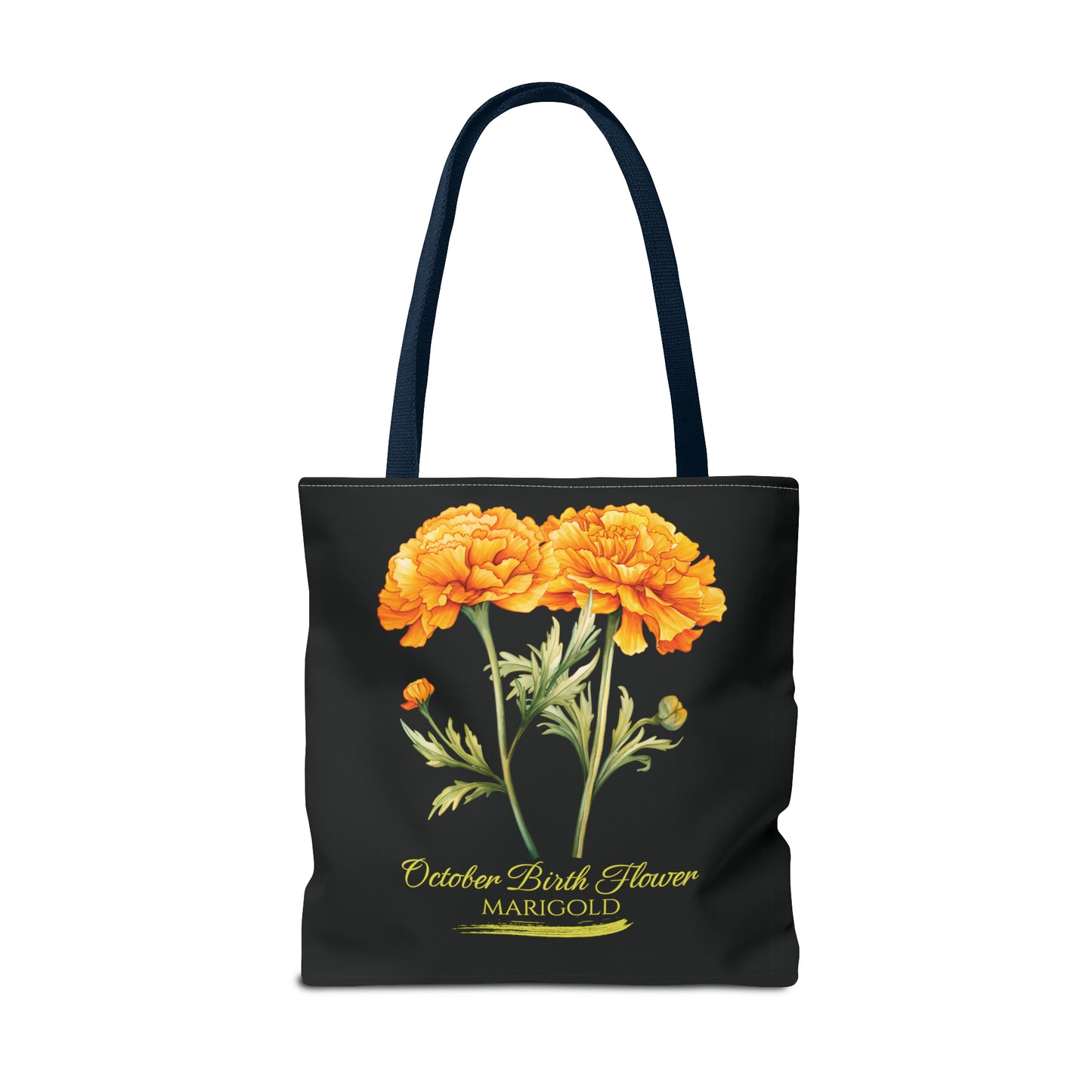 October Birth Flower: Marigold - Tote Bag (AOP)