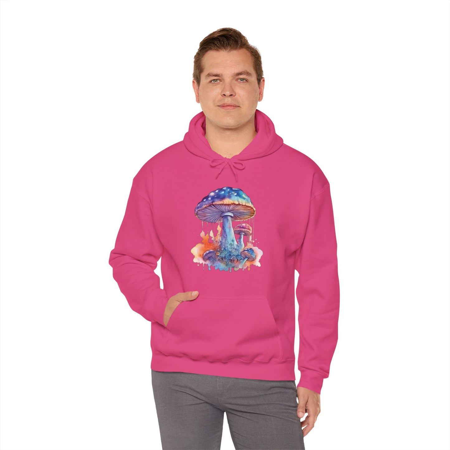 Mushroom1 - Unisex Heavy Blend™ Hooded Sweatshirt