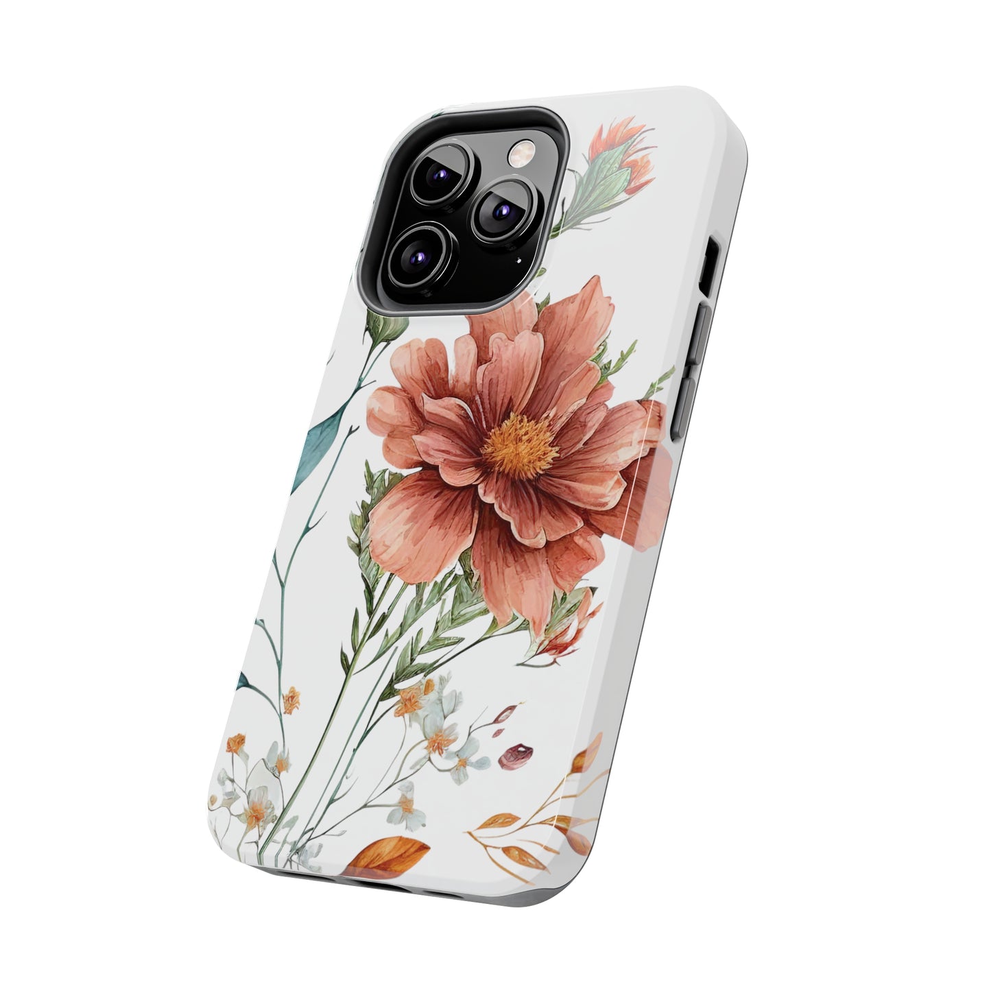 Tough Phone Cases: Watercolor Flower