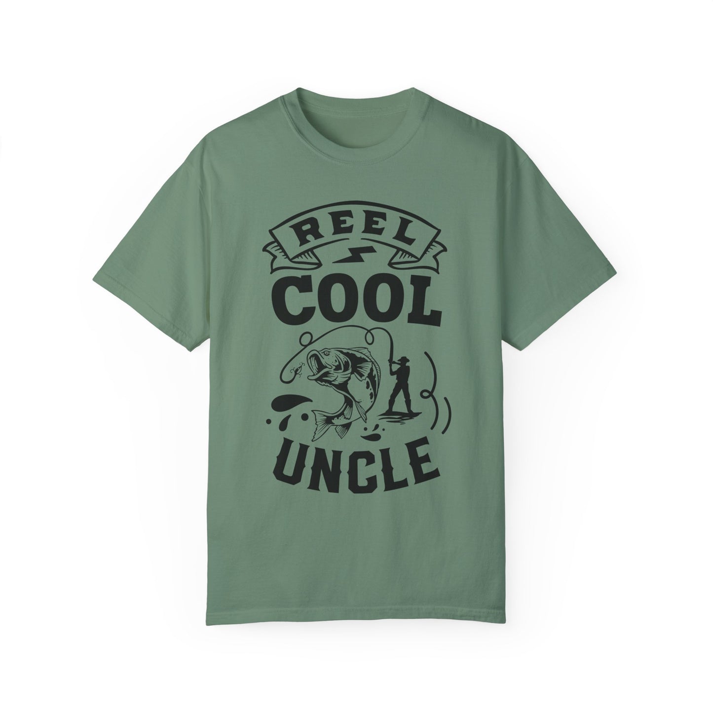 Reel cool uncle: Unisex Garment-Dyed T-shirt