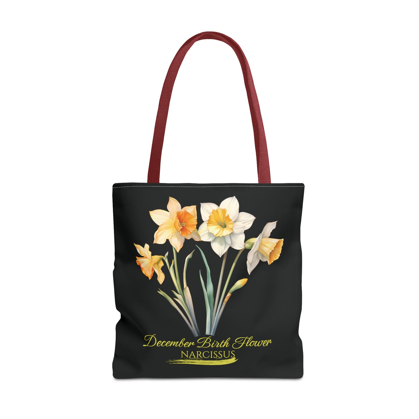 December Birth Flower: Narcissus - Tote Bag (AOP)