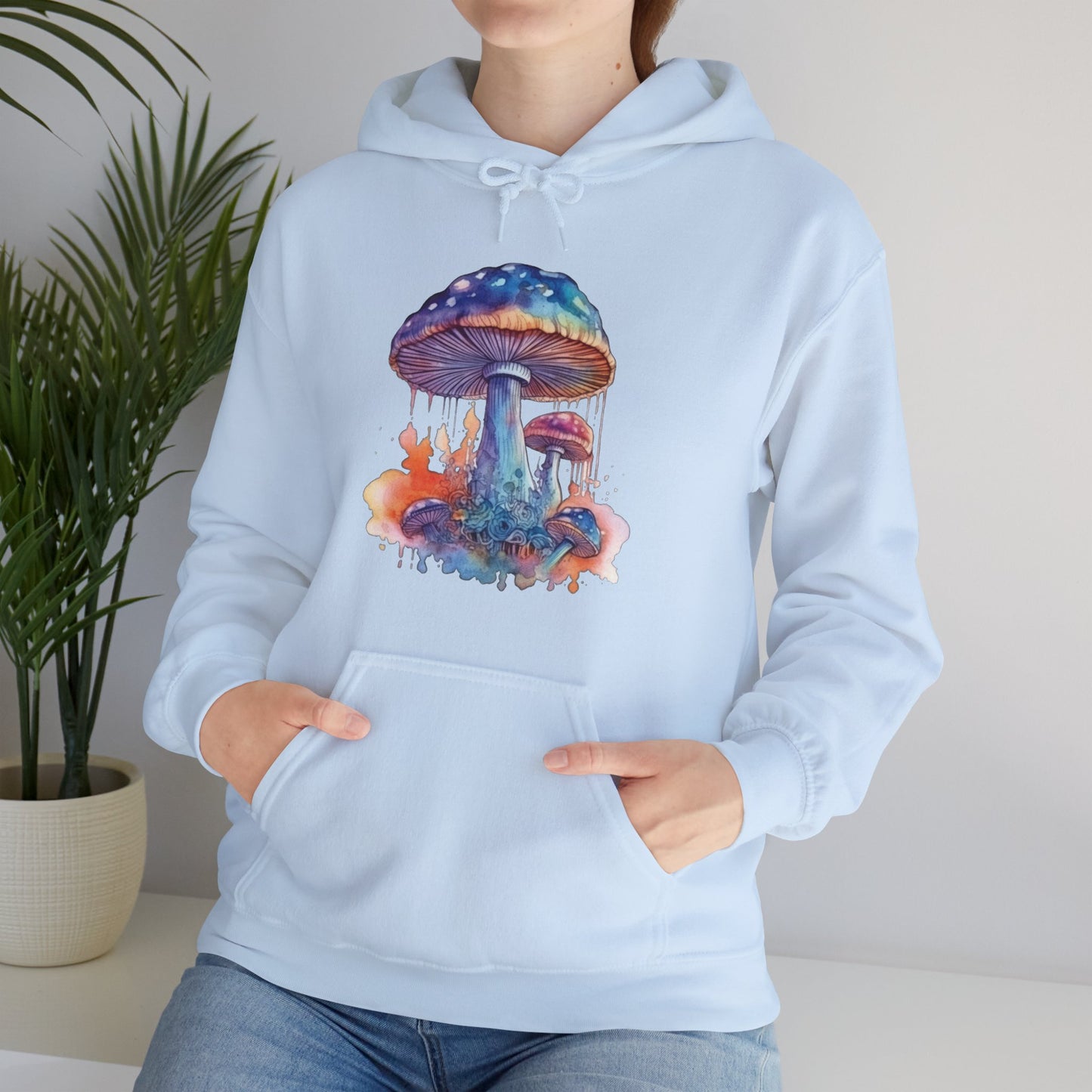 Mushroom1 - Unisex Heavy Blend™ Hooded Sweatshirt