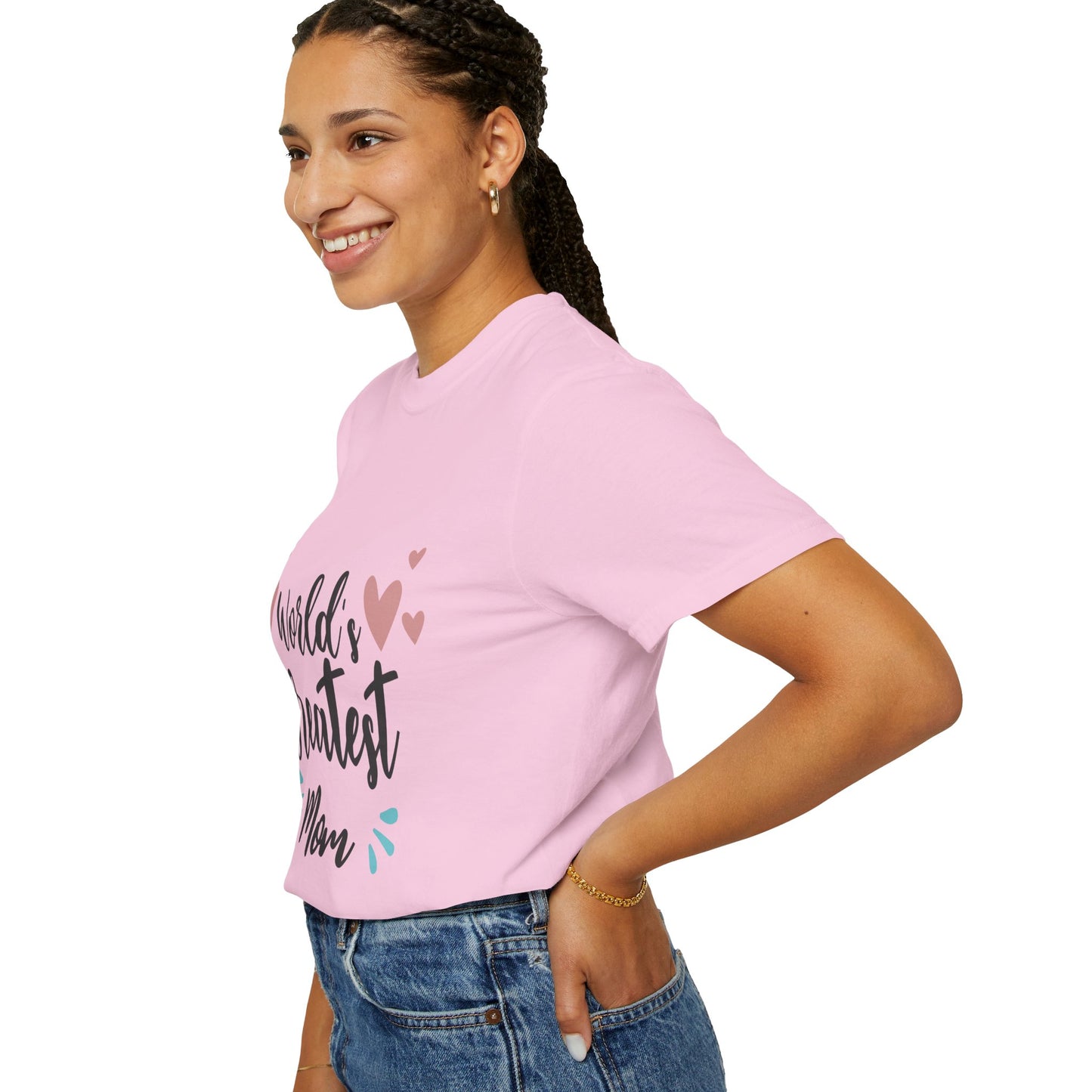 World greatest mom - Unisex Garment-Dyed T-shirt