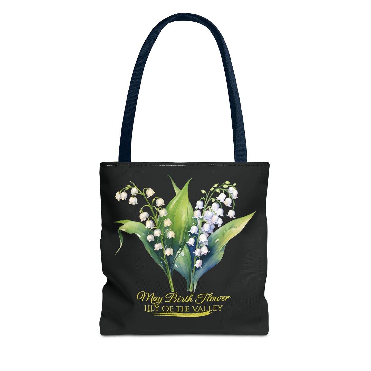 May Birth Flower: Lily of the valley - Tote Bag (AOP)