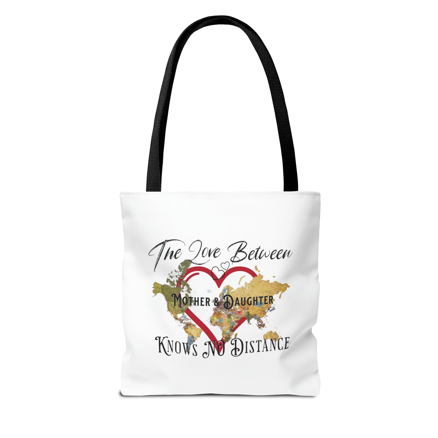 The love between mother and daughter knows no distance - Tote Bag (AOP)