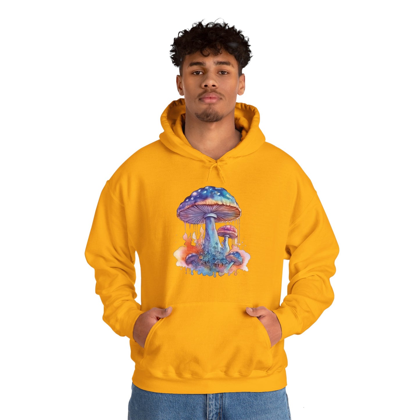 Mushroom1 - Unisex Heavy Blend™ Hooded Sweatshirt