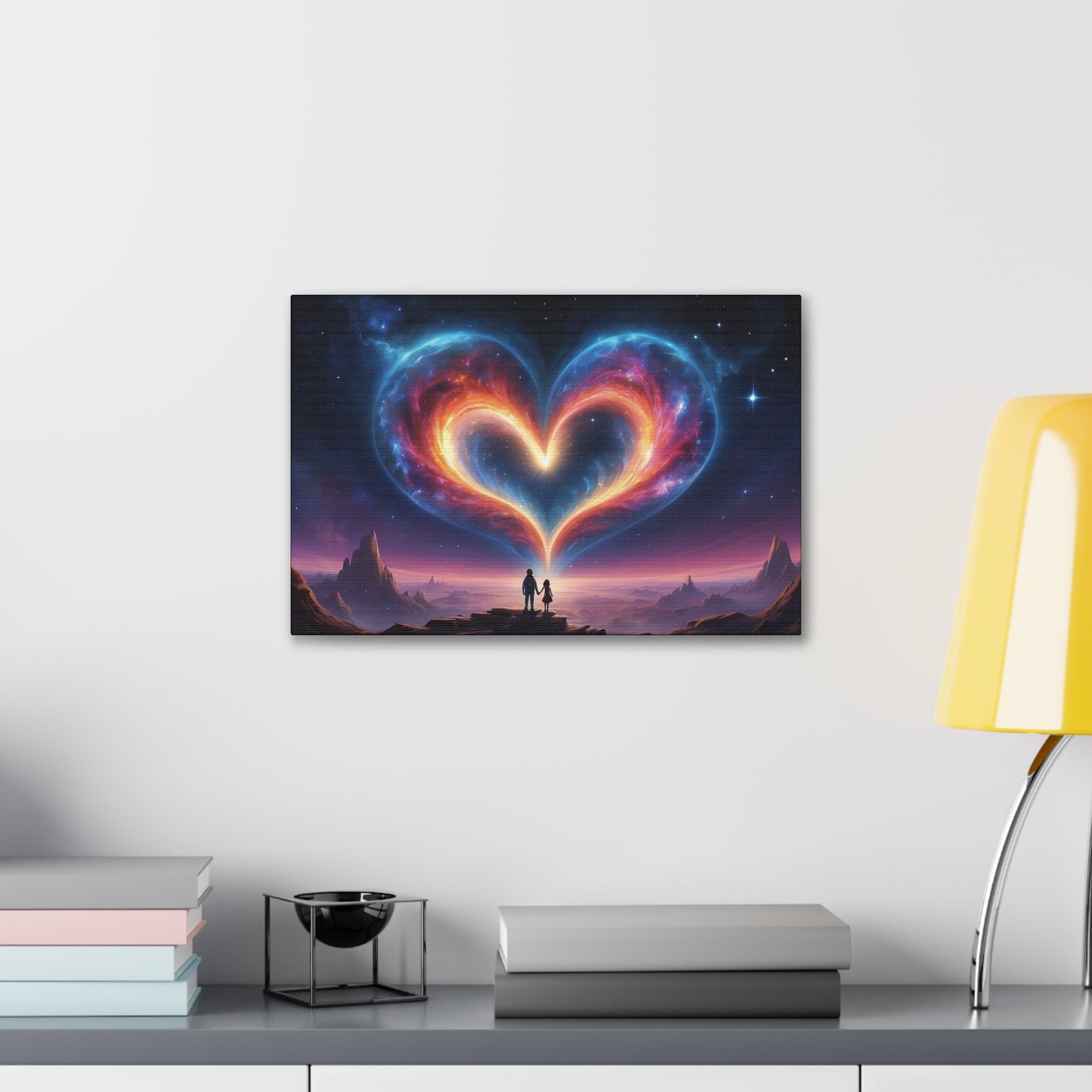 Father & Daughter Forever Love: Canvas Gallery Wraps