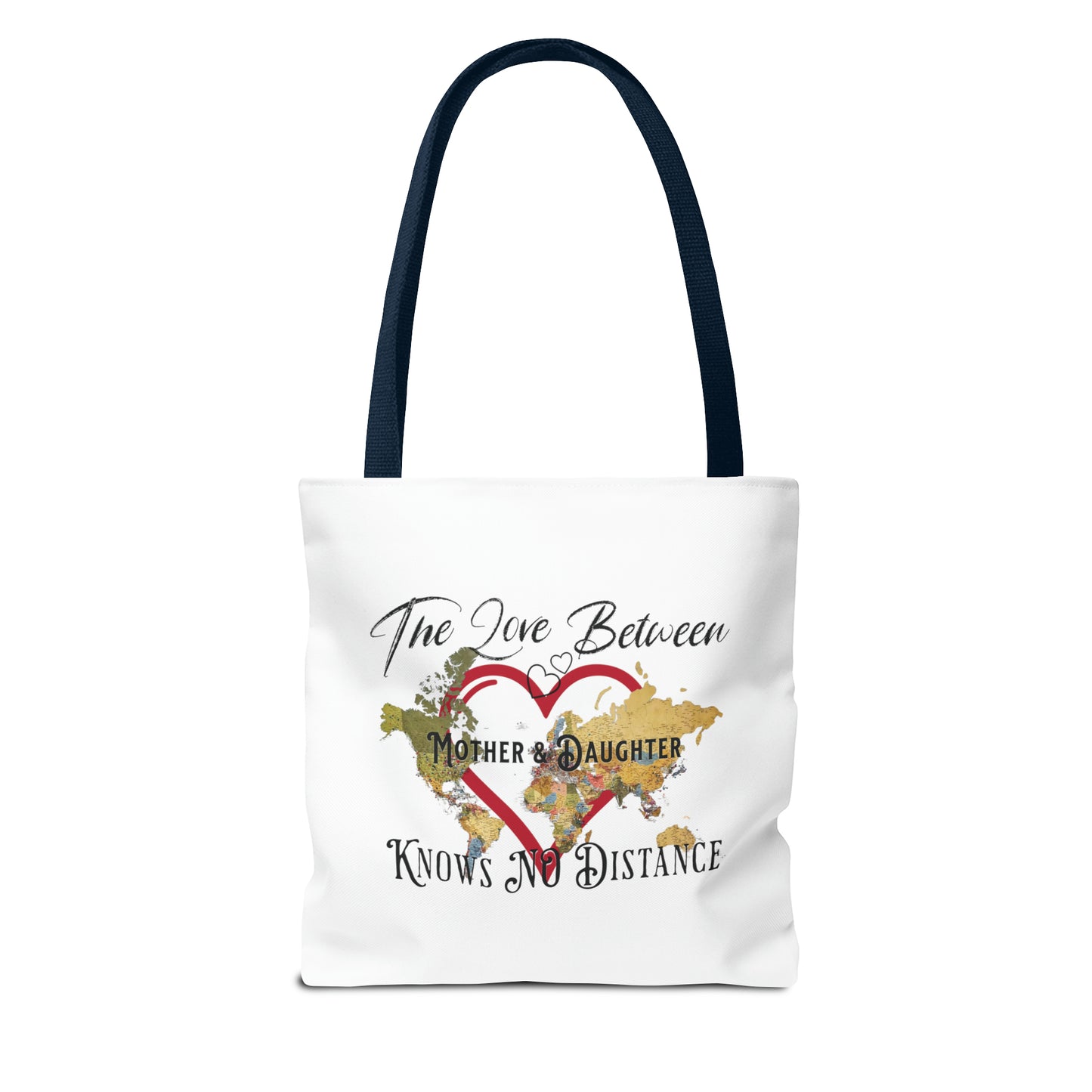 The love between mother and daughter knows no distance - Tote Bag (AOP)