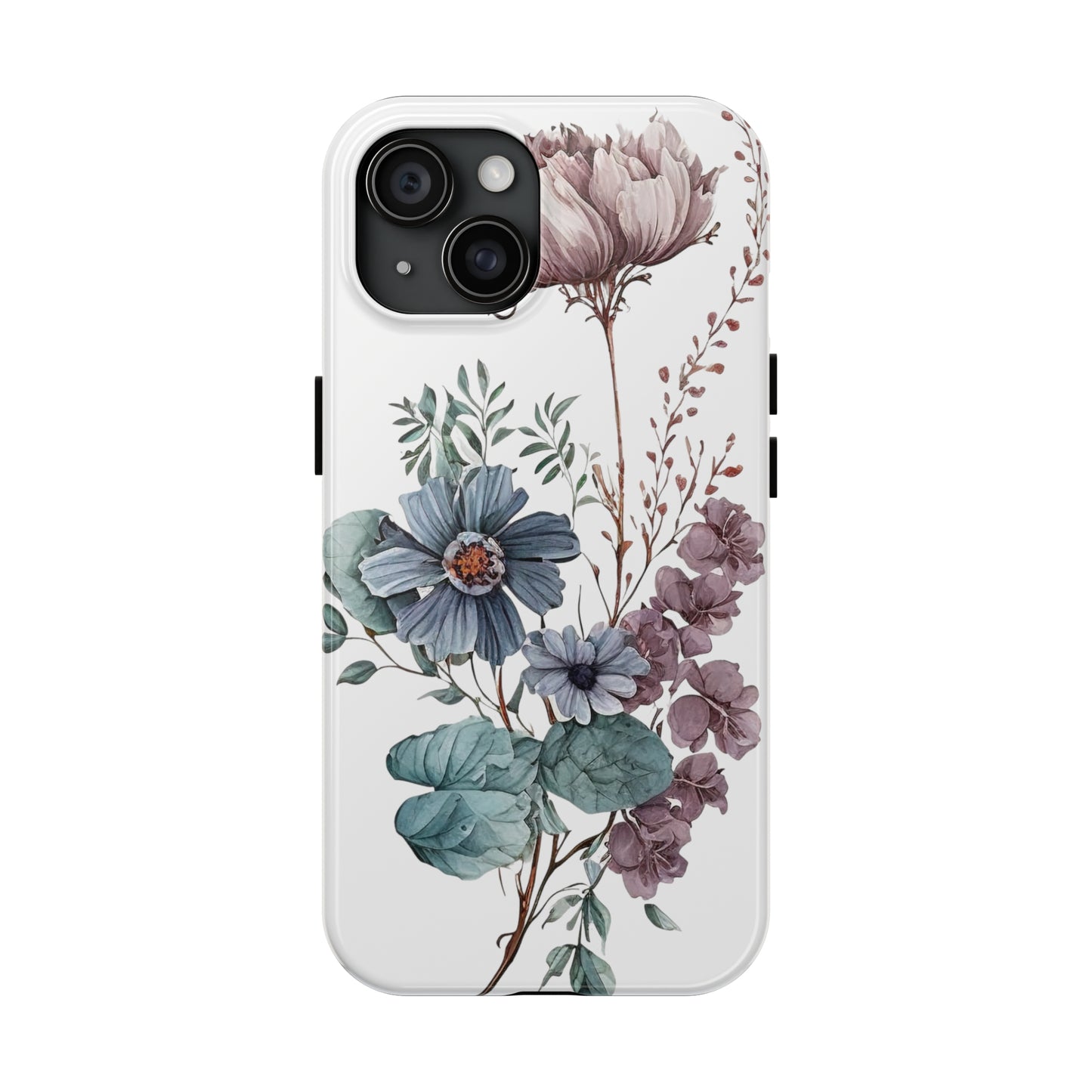 Tough Phone Cases: Watercolor Flower