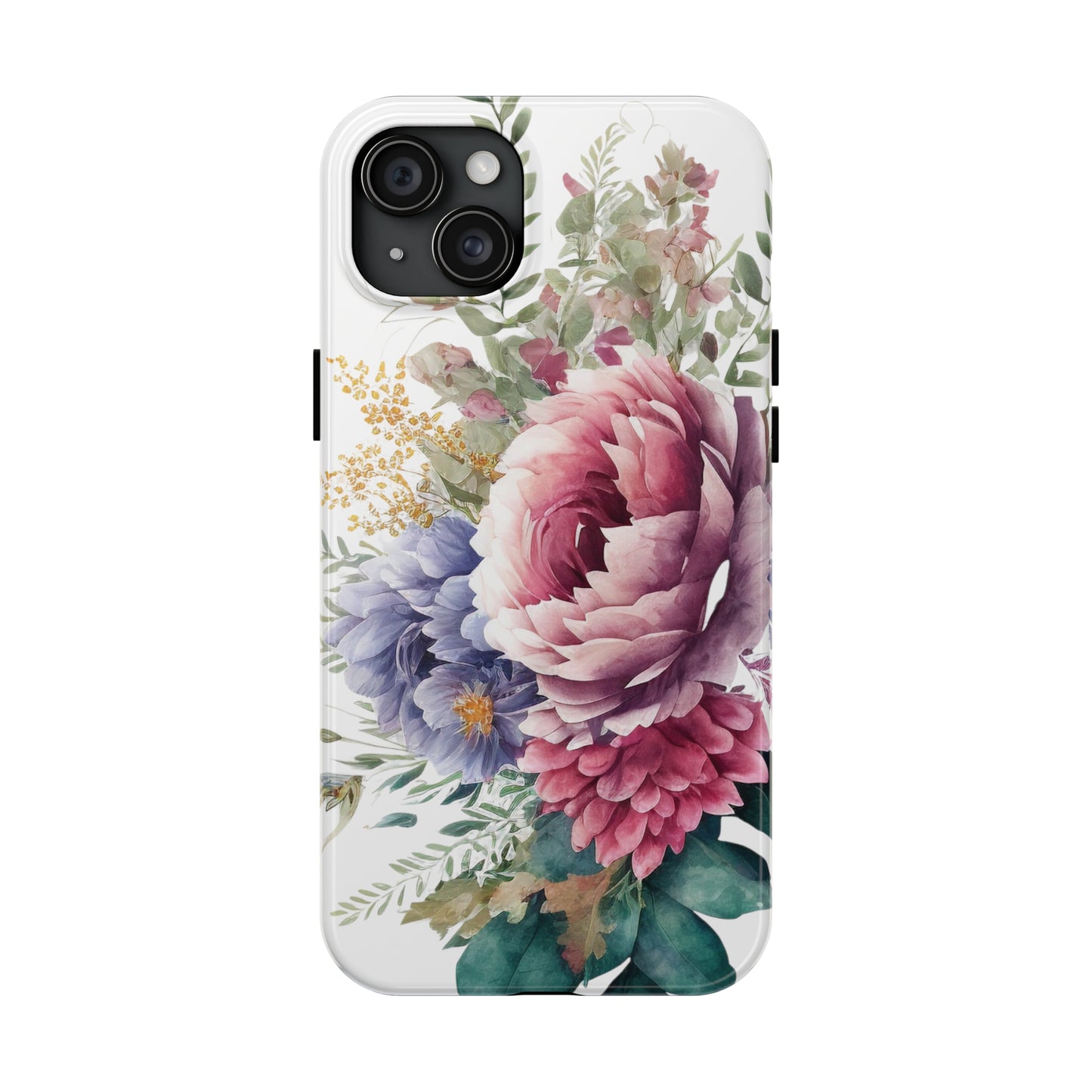 Tough Phone Cases: Watercolor Flower